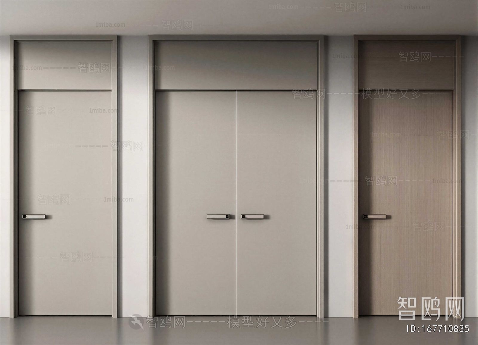 Modern Single Door