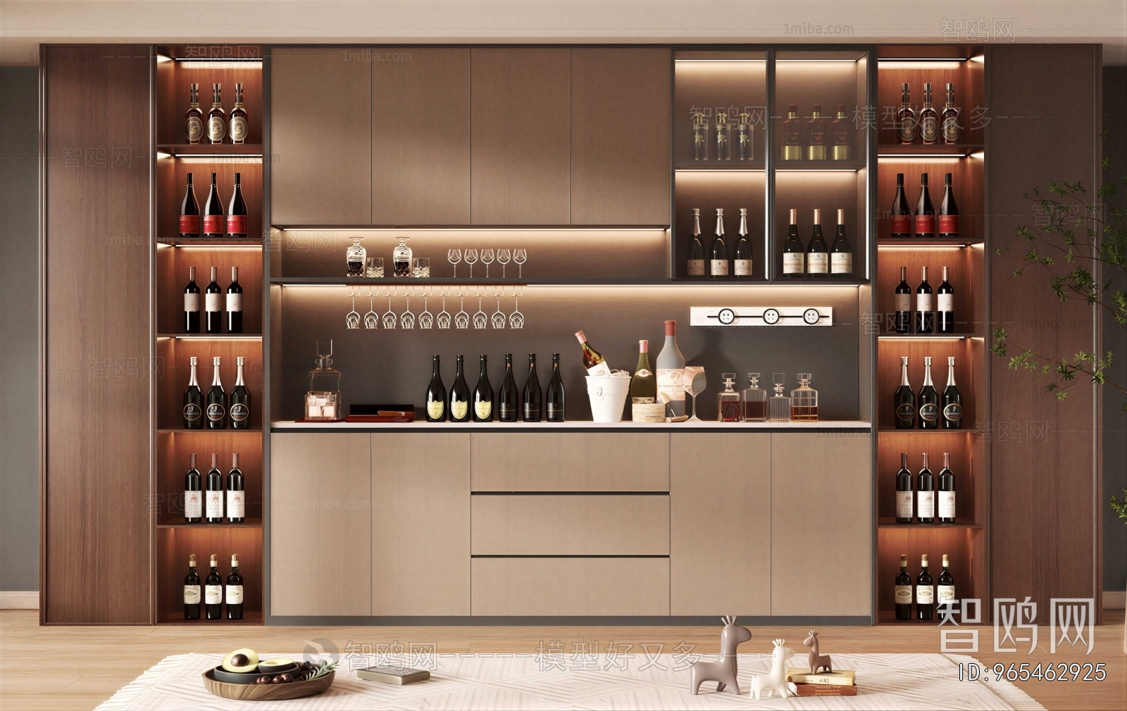 Modern Wine Cabinet