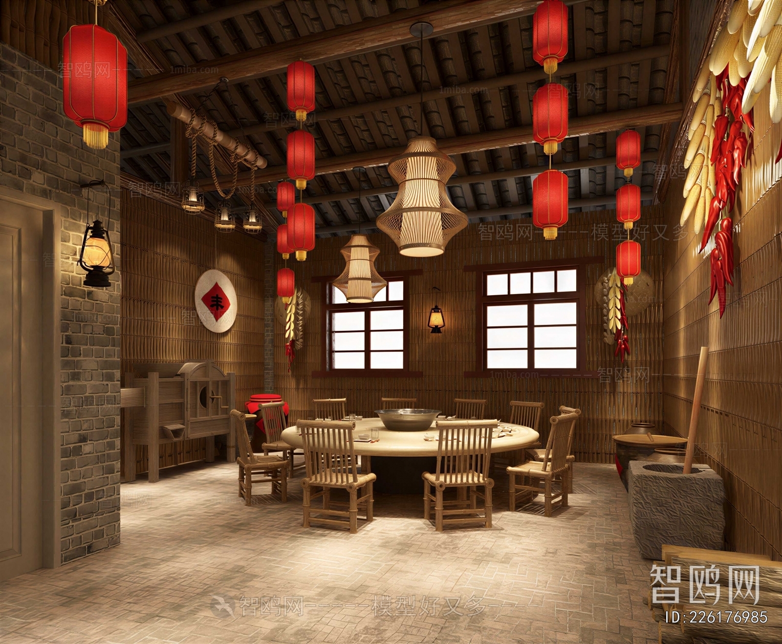 New Chinese Style Restaurant Box