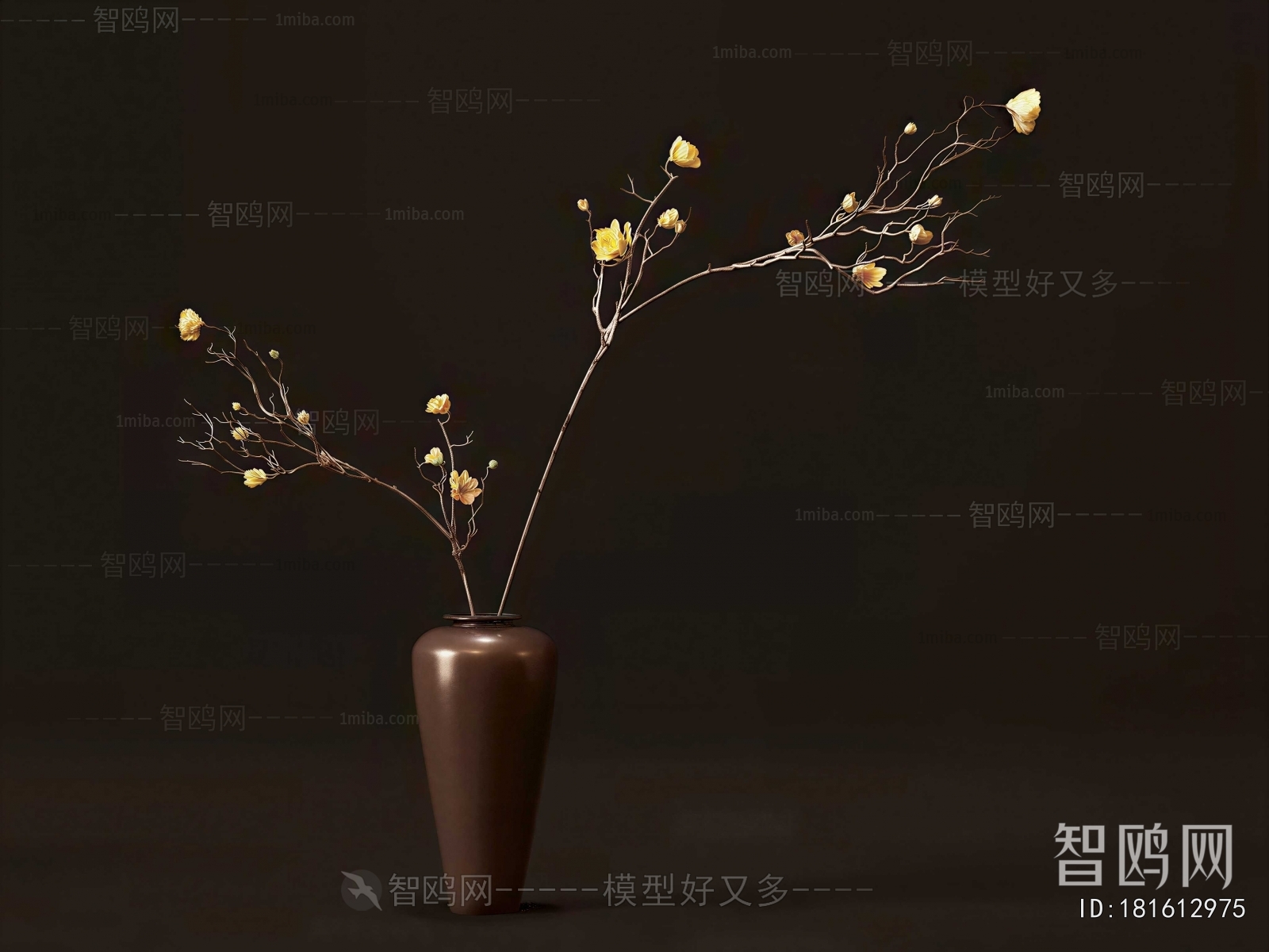 New Chinese Style Flower Arrangement