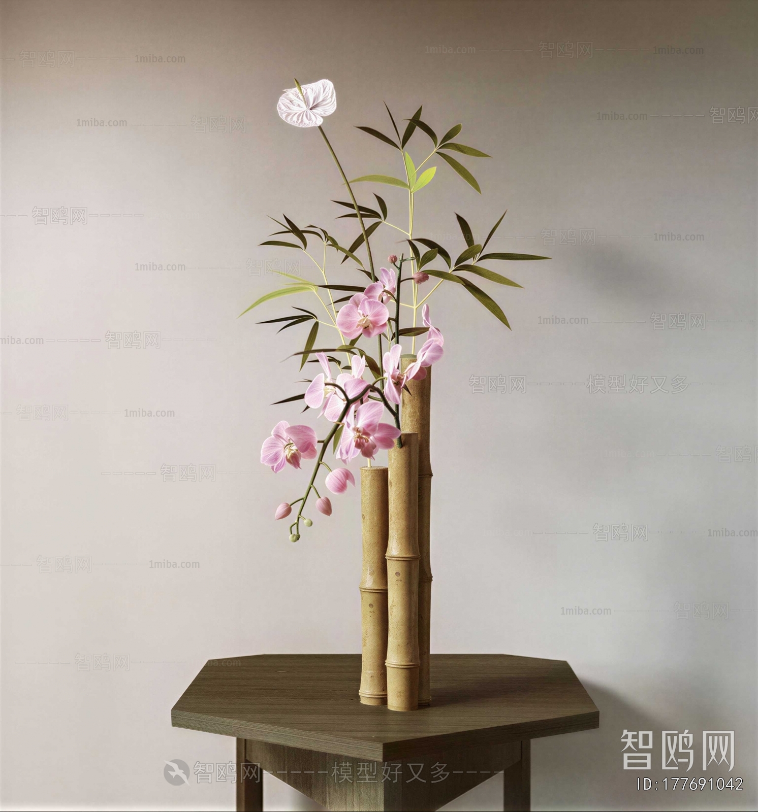 New Chinese Style Flower Arrangement