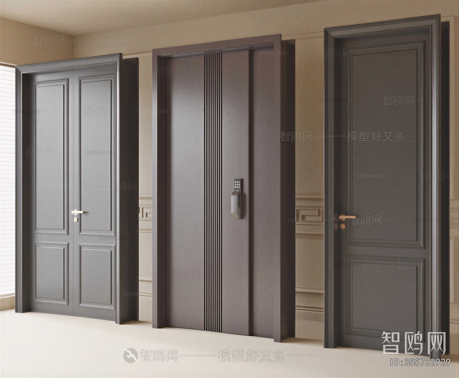 Modern Entrance Door