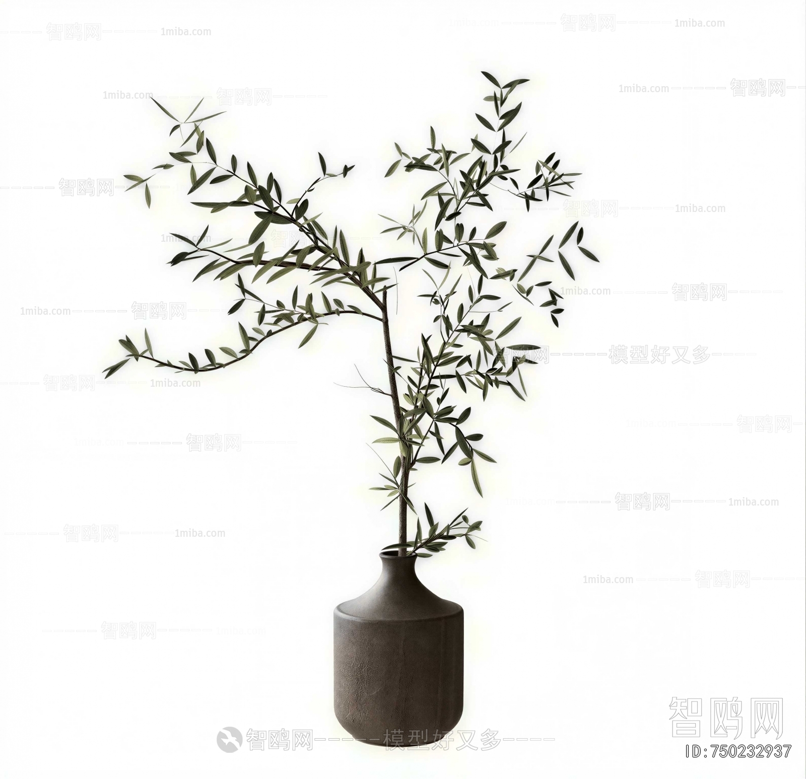 Modern Aquatic Green Plant