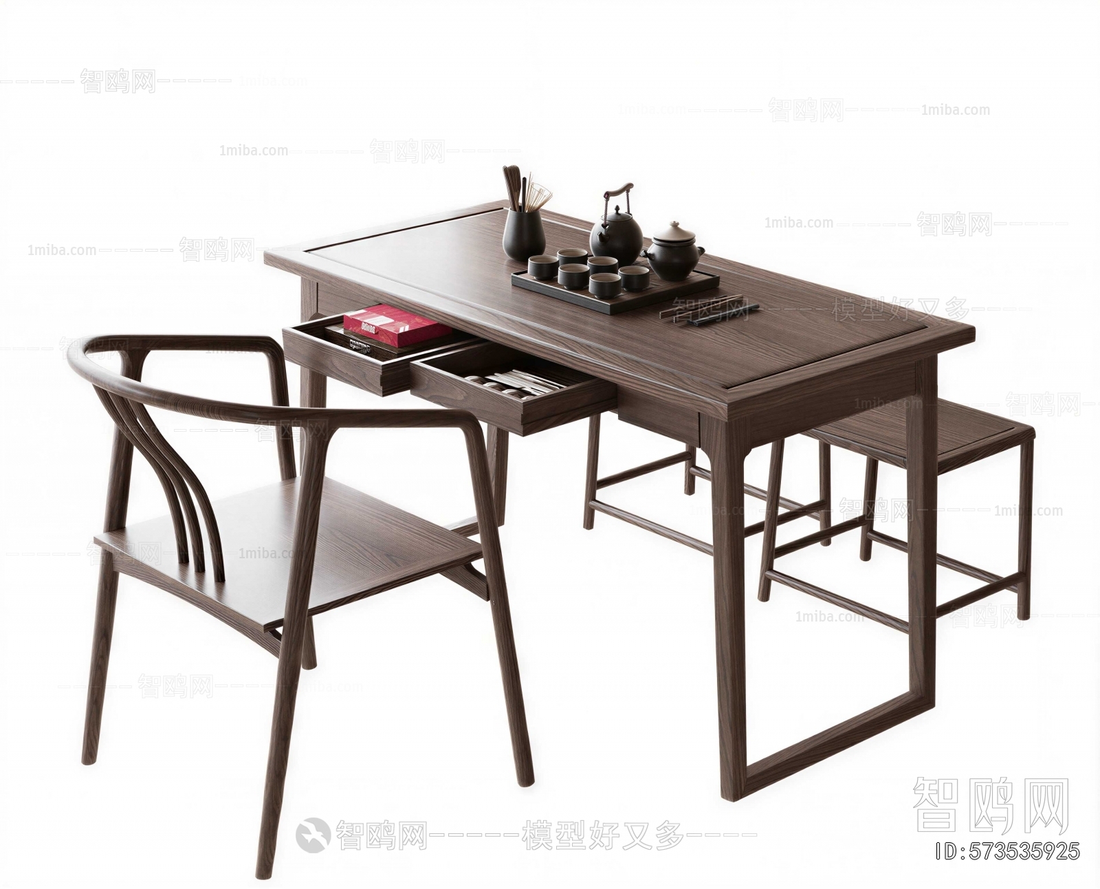 Chinese Style Tea Tables And Chairs