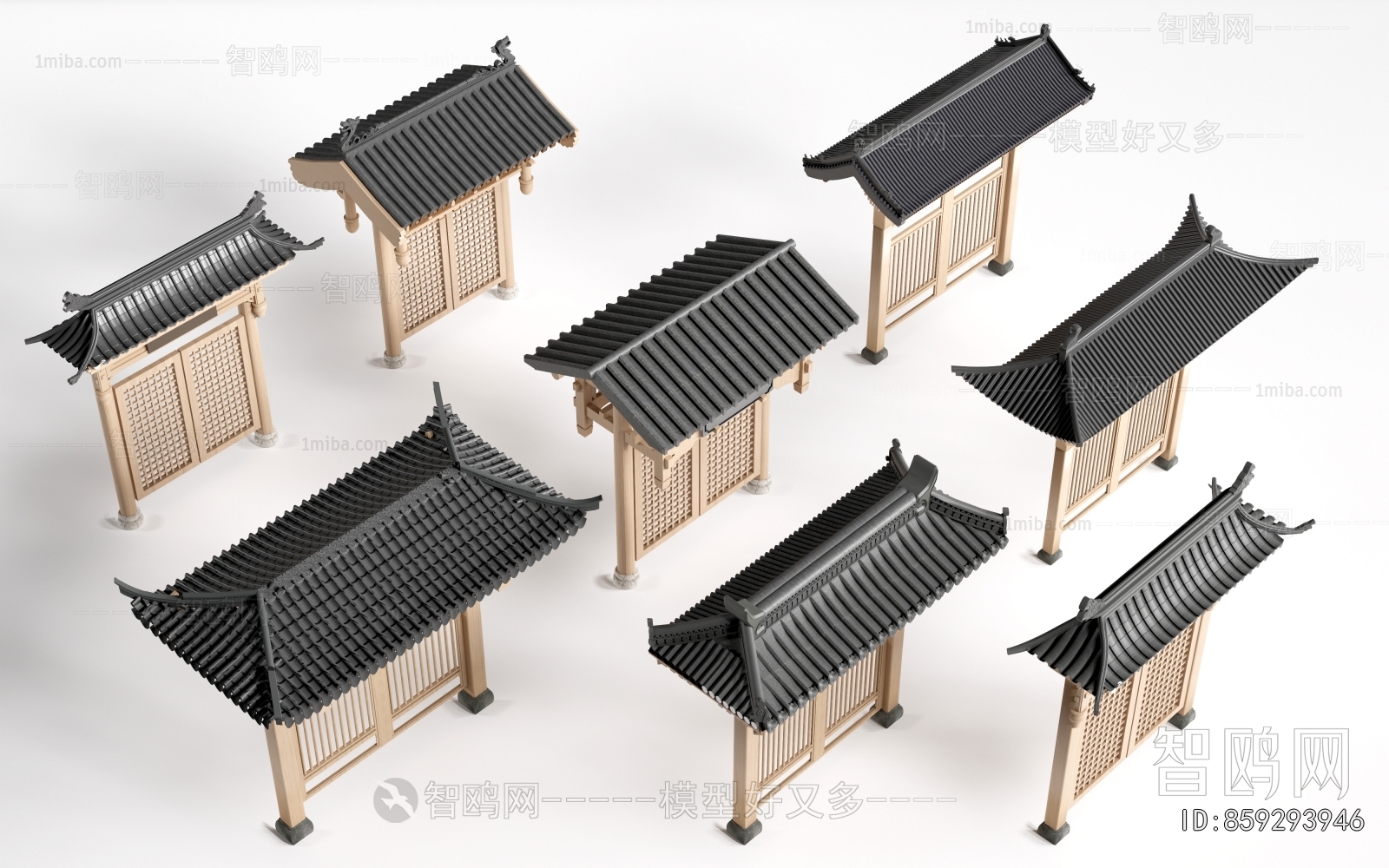 New Chinese Style Gate