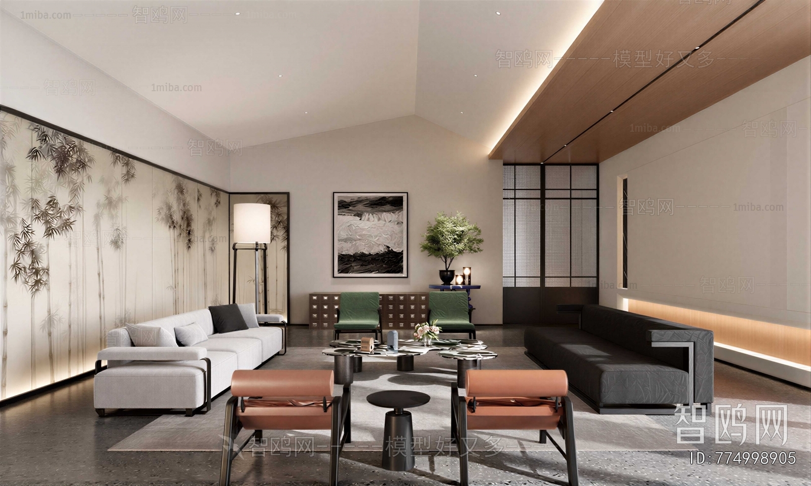 New Chinese Style Negotiation Area