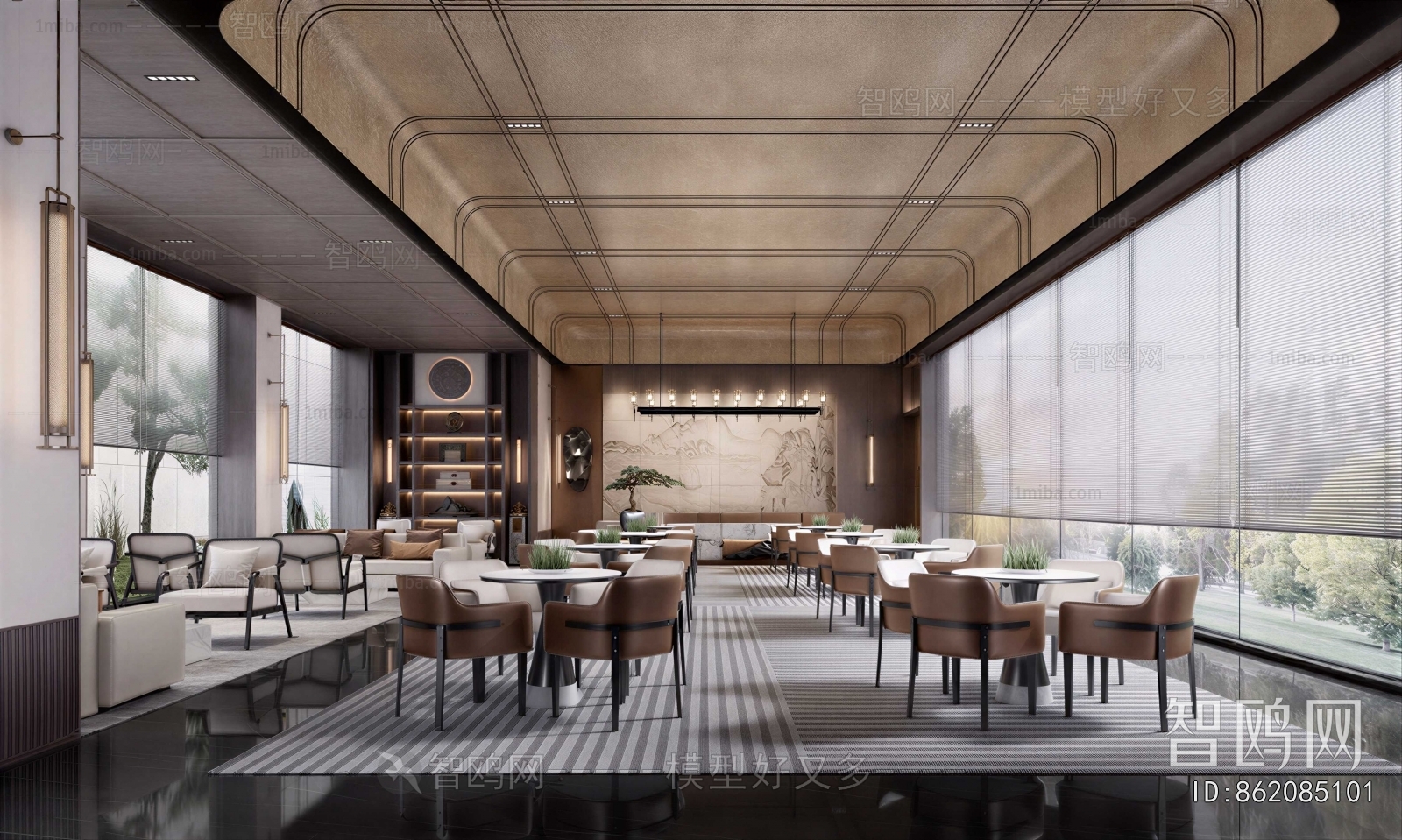 New Chinese Style Negotiation Area