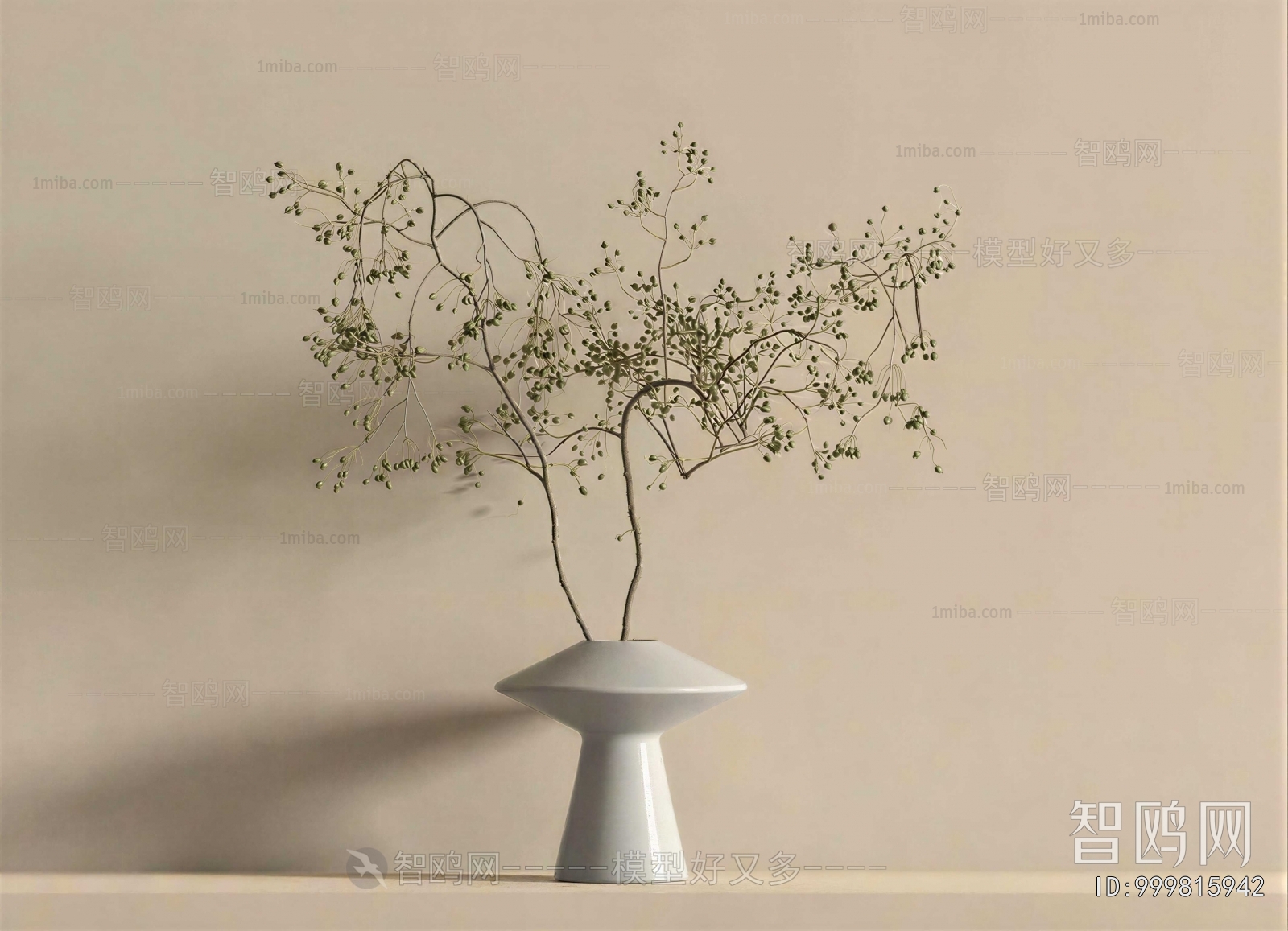 Modern Aquatic Green Plant