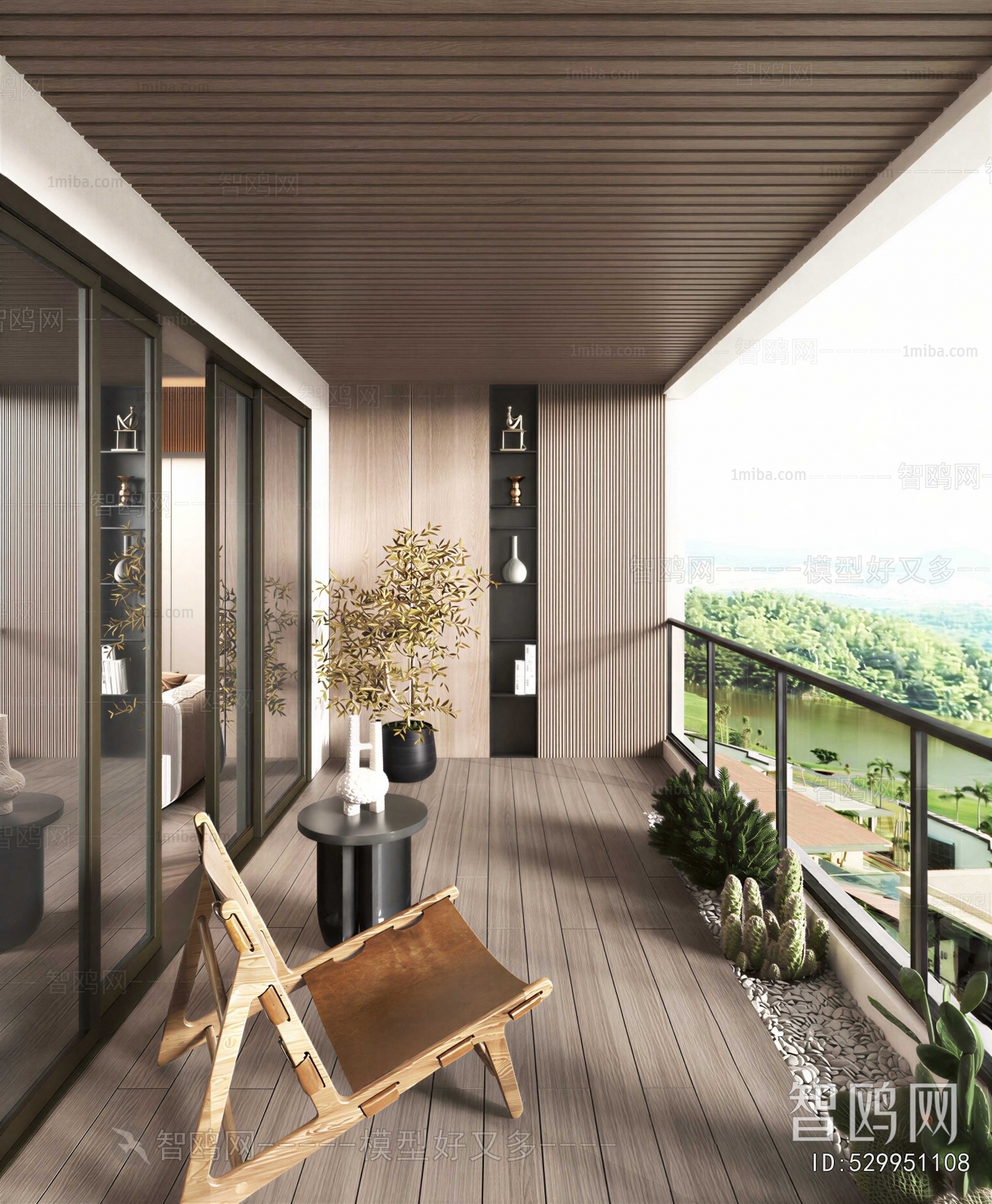 Modern Leisure Balcony