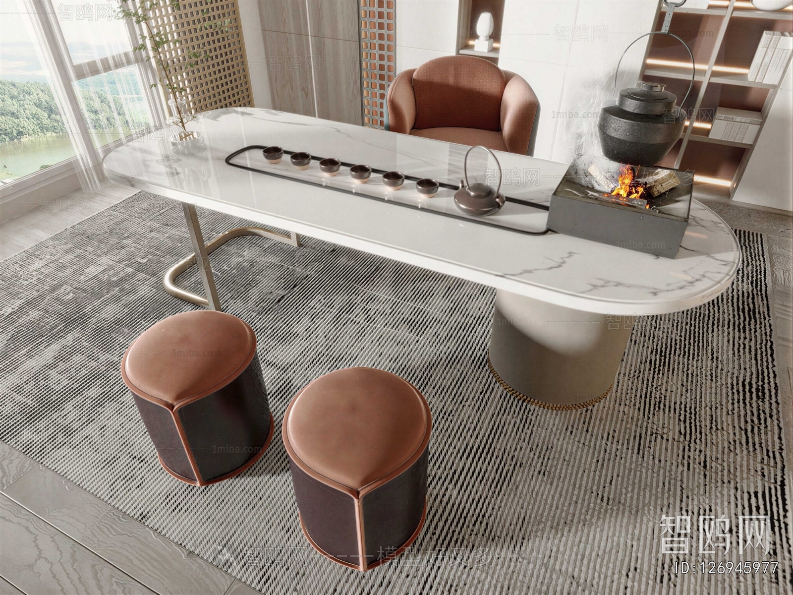 Modern Tea Tables And Chairs