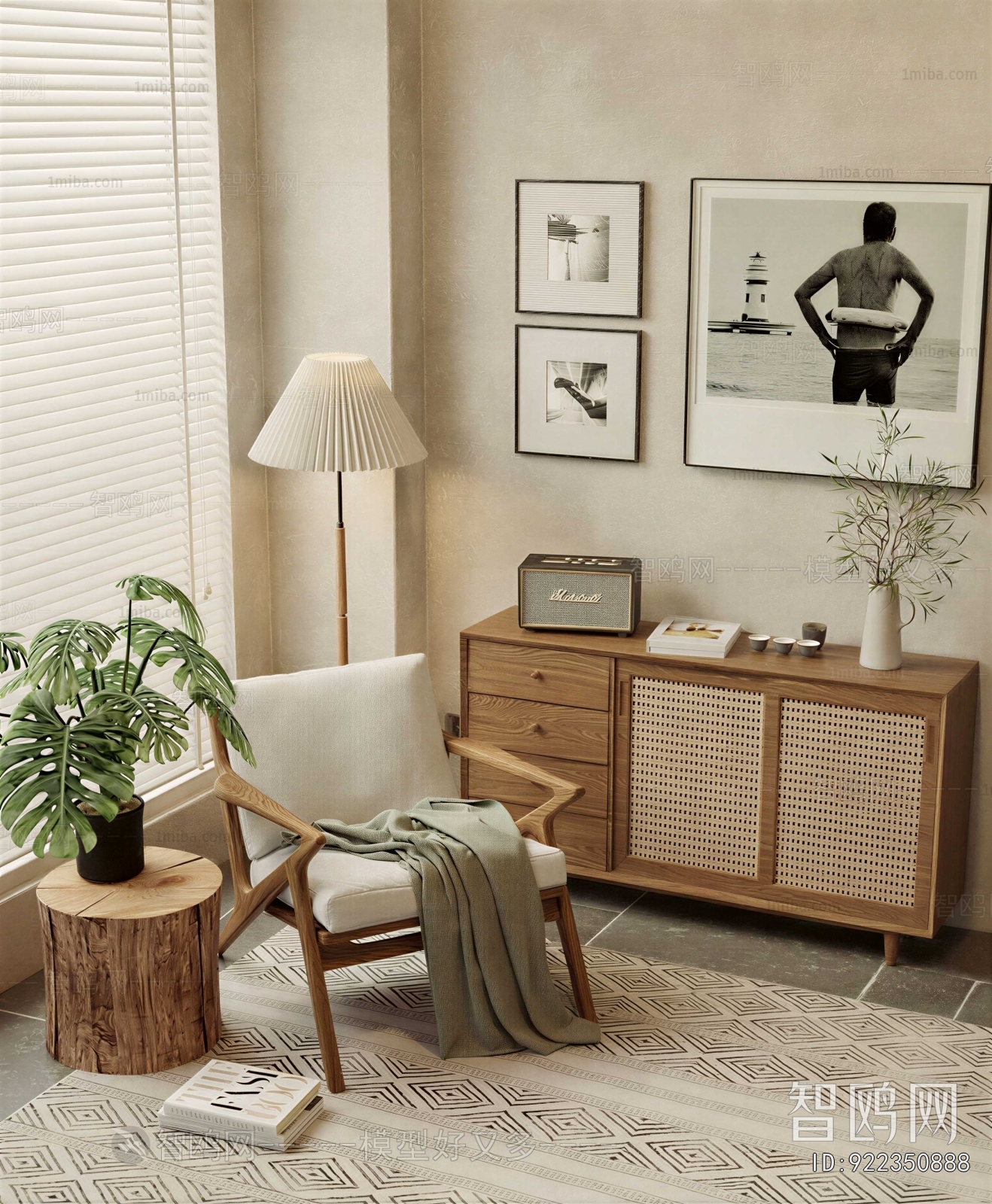 Nordic Style Side Cabinet