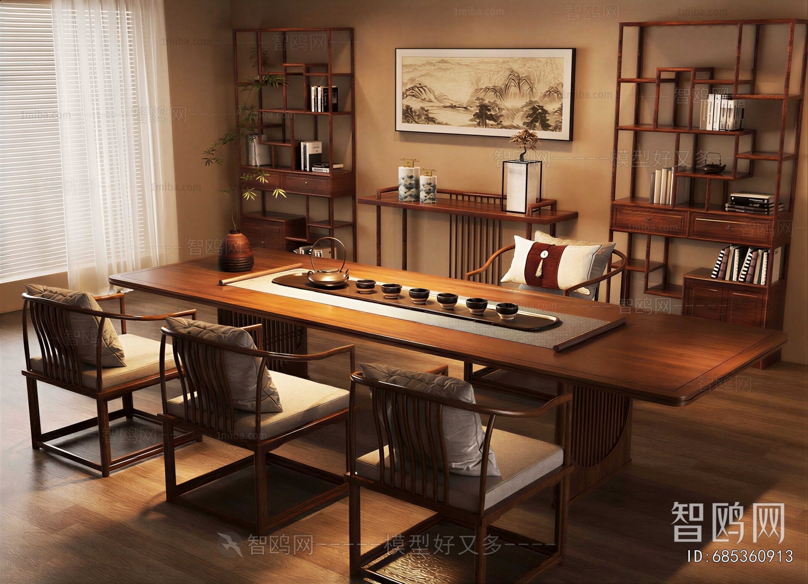 New Chinese Style Tea Tables And Chairs