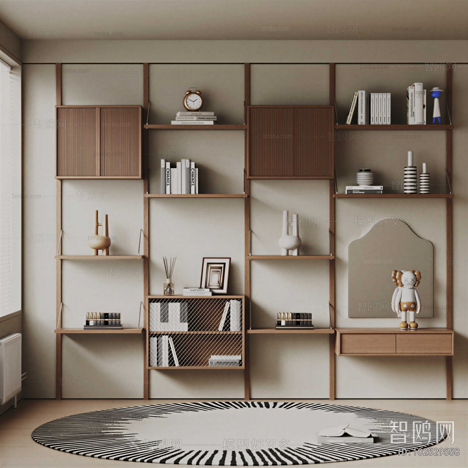 Nordic Style Bookshelf