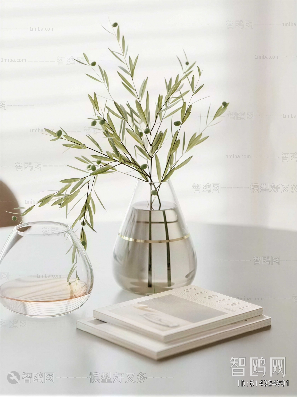 Modern Aquatic Green Plant