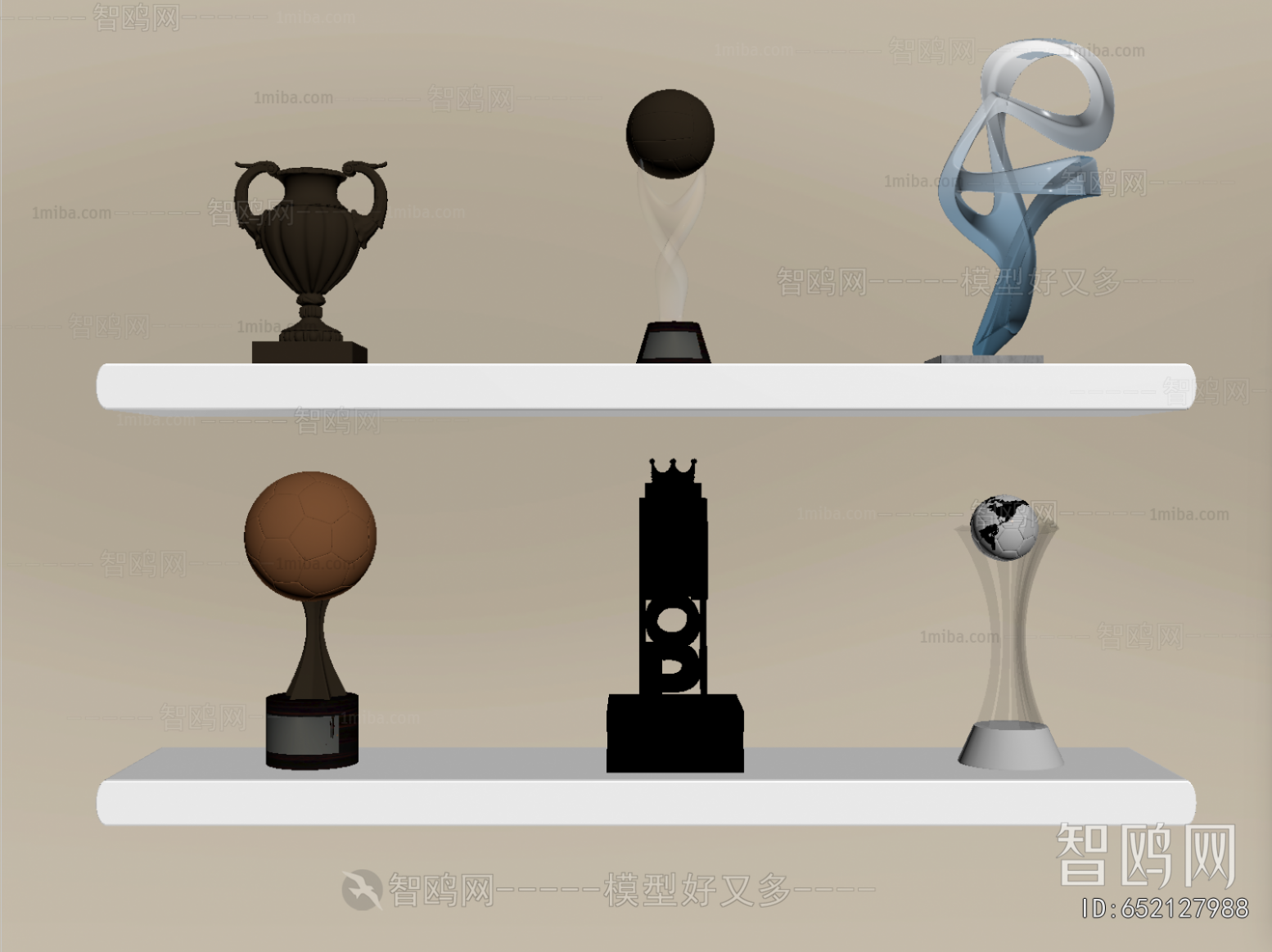 Modern Flag/badge/trophy/certificate