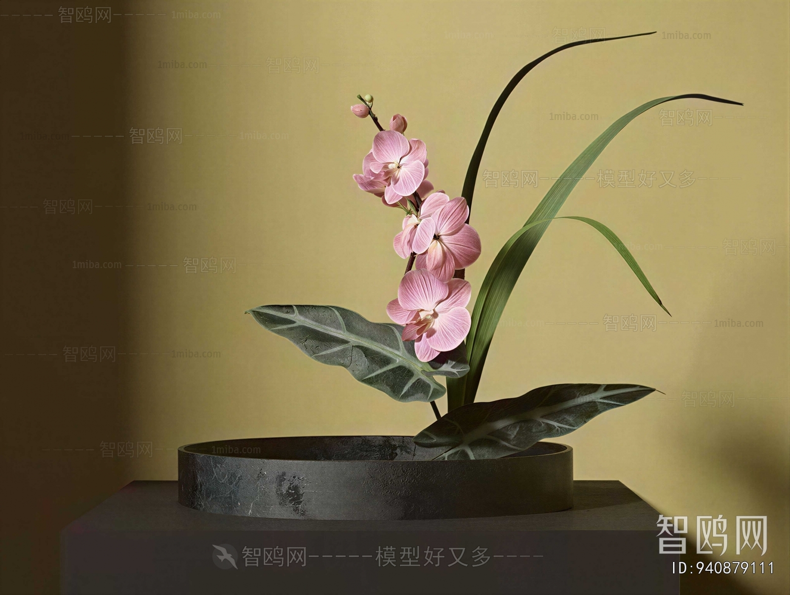 New Chinese Style Flower Arrangement