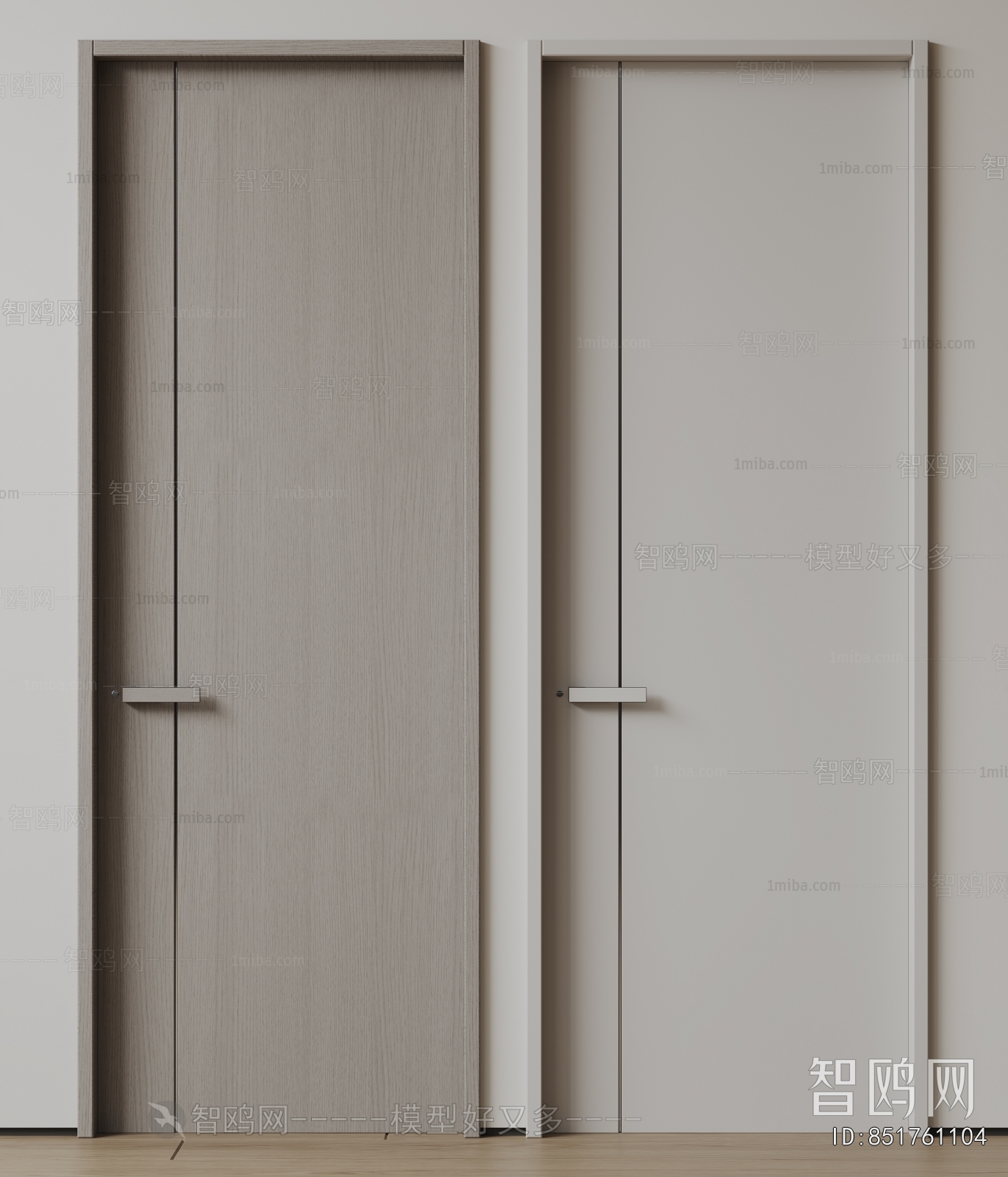 Modern Single Door