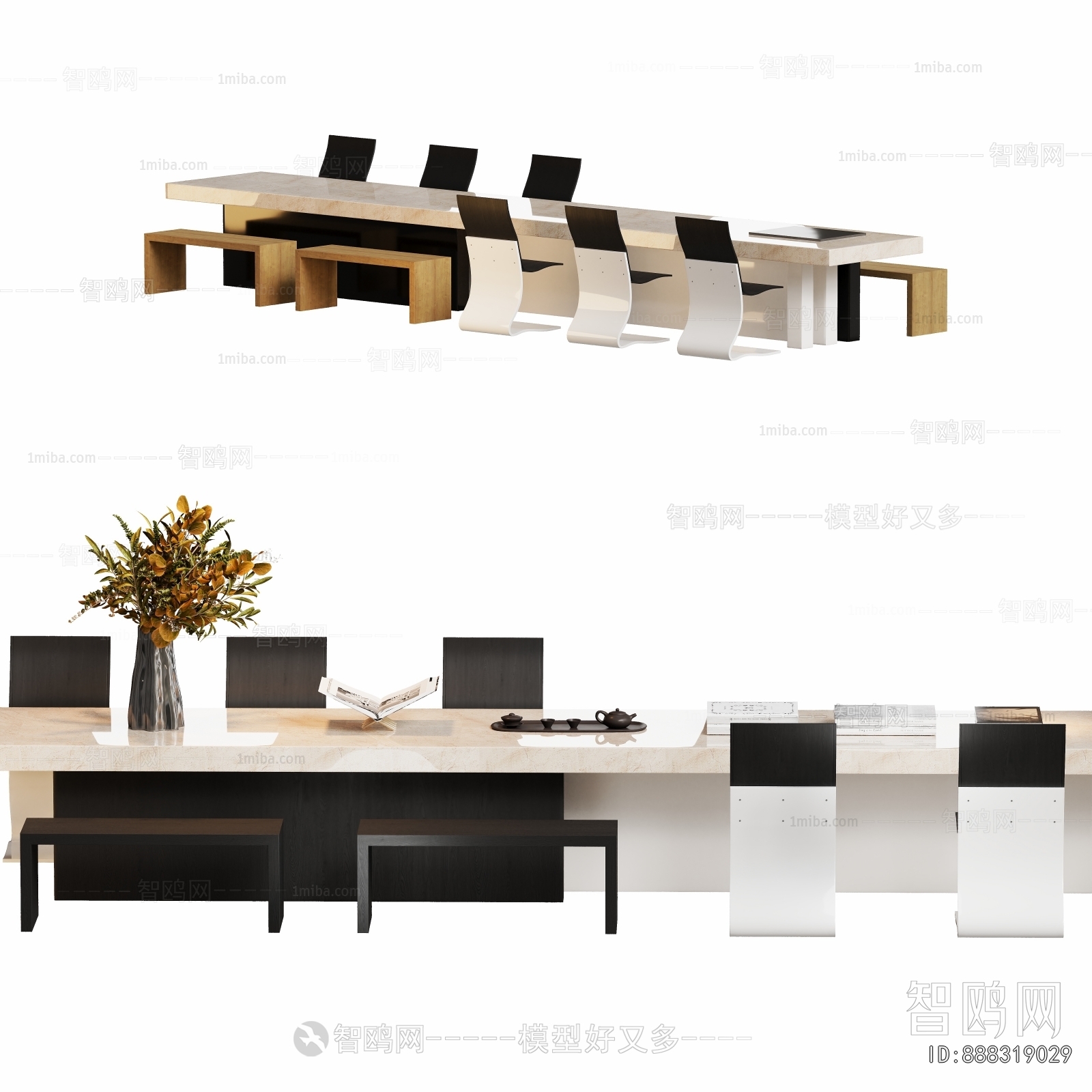 Modern Computer Desk And Chair