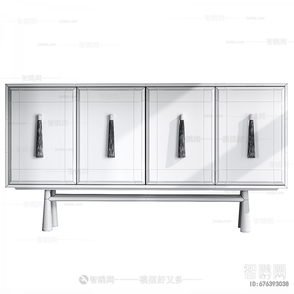 New Chinese Style TV Cabinet
