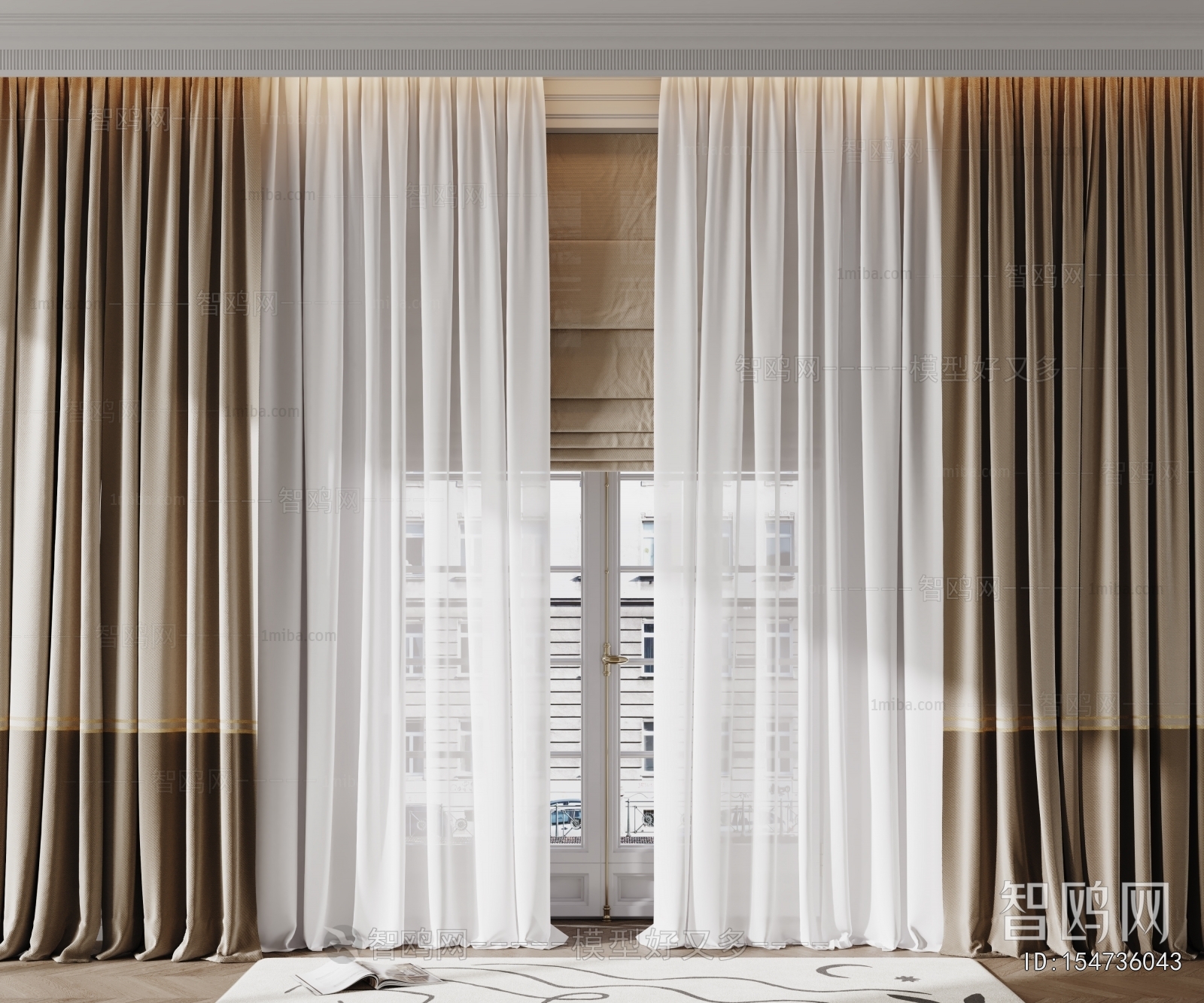 Modern The Curtain