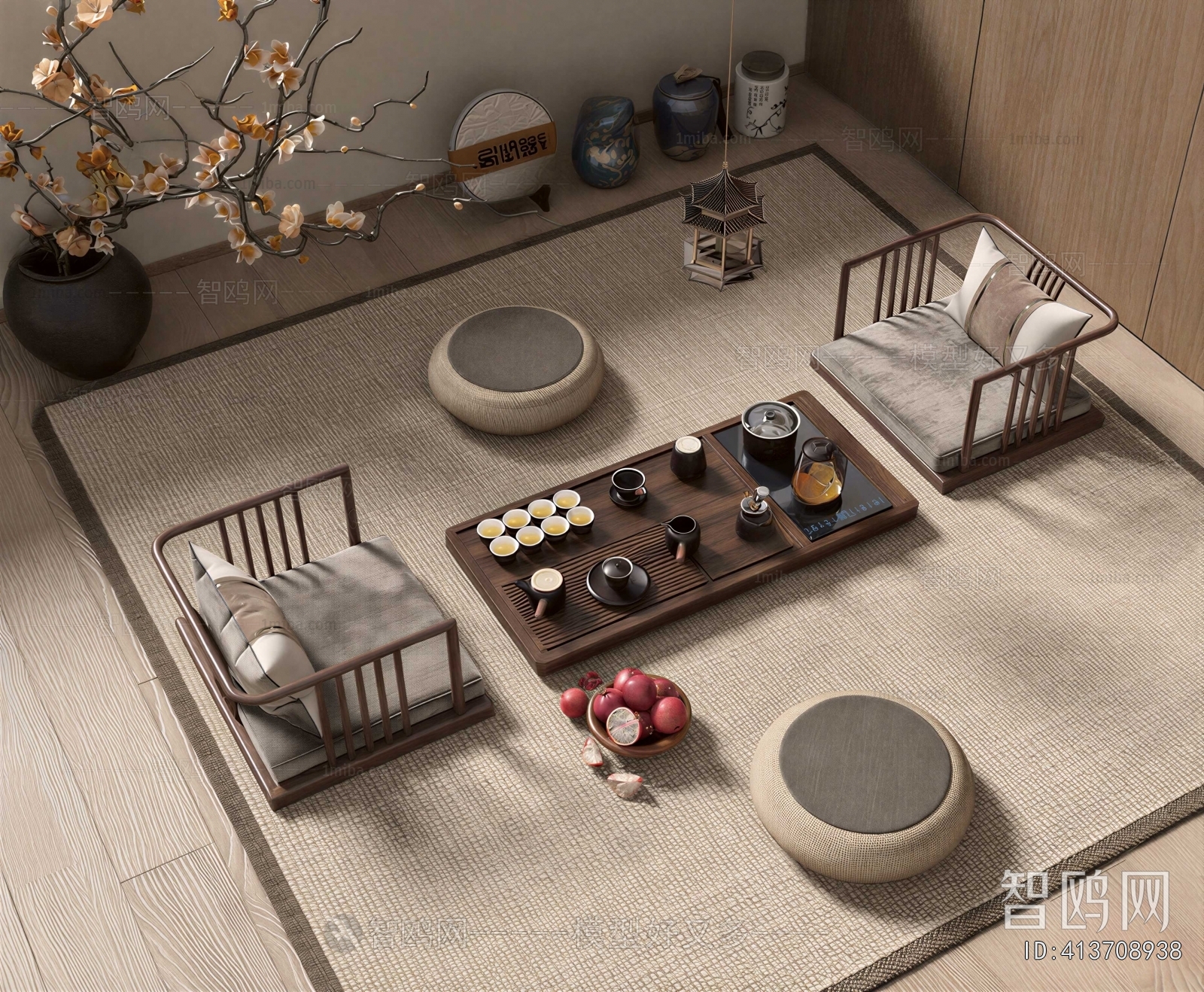 New Chinese Style Tea Tables And Chairs