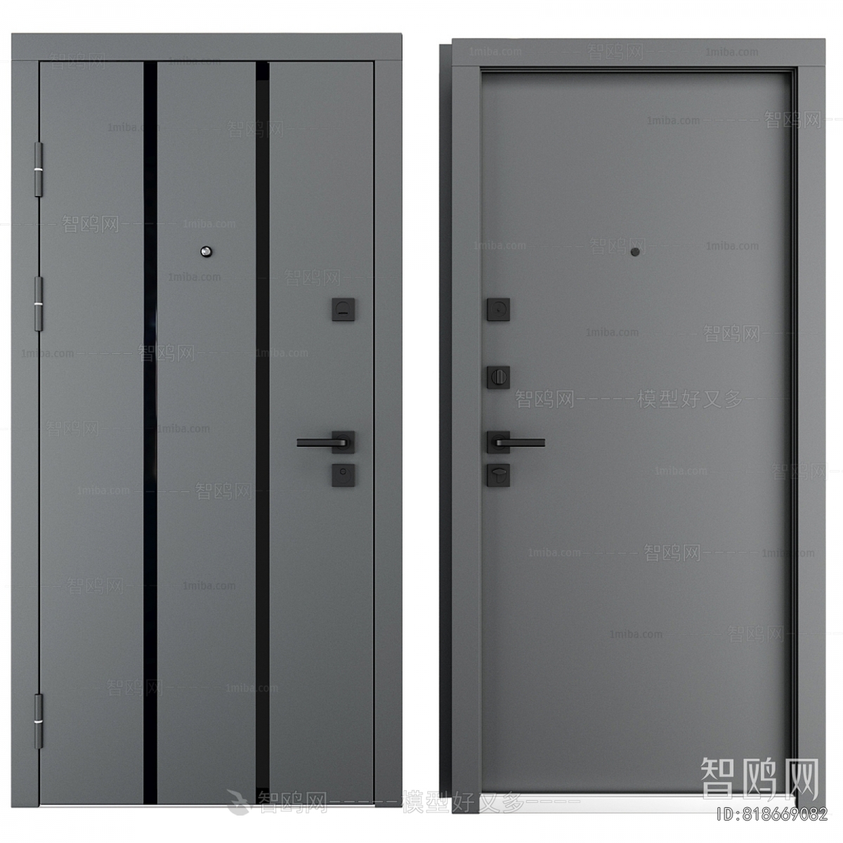 Modern Entrance Door