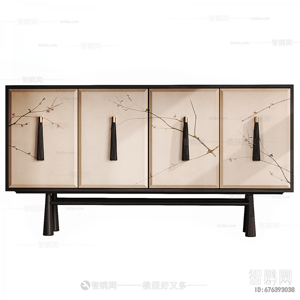 New Chinese Style TV Cabinet