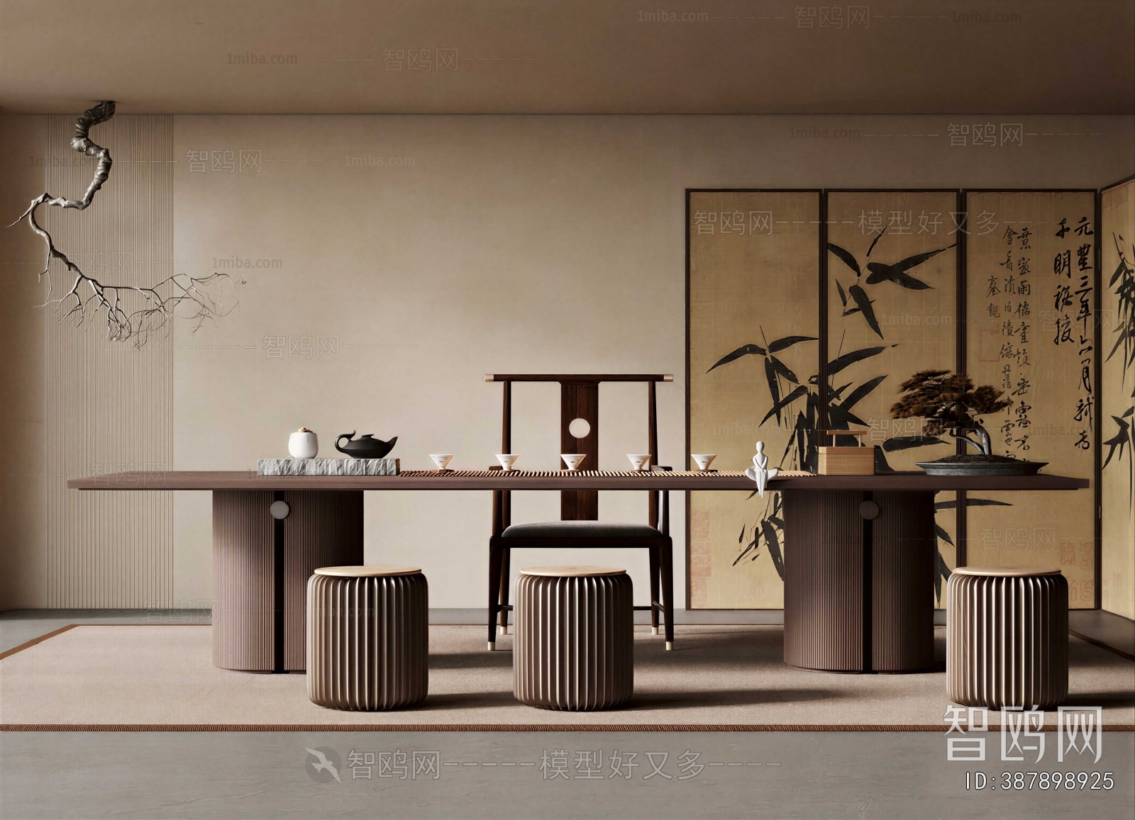 New Chinese Style Tea Tables And Chairs