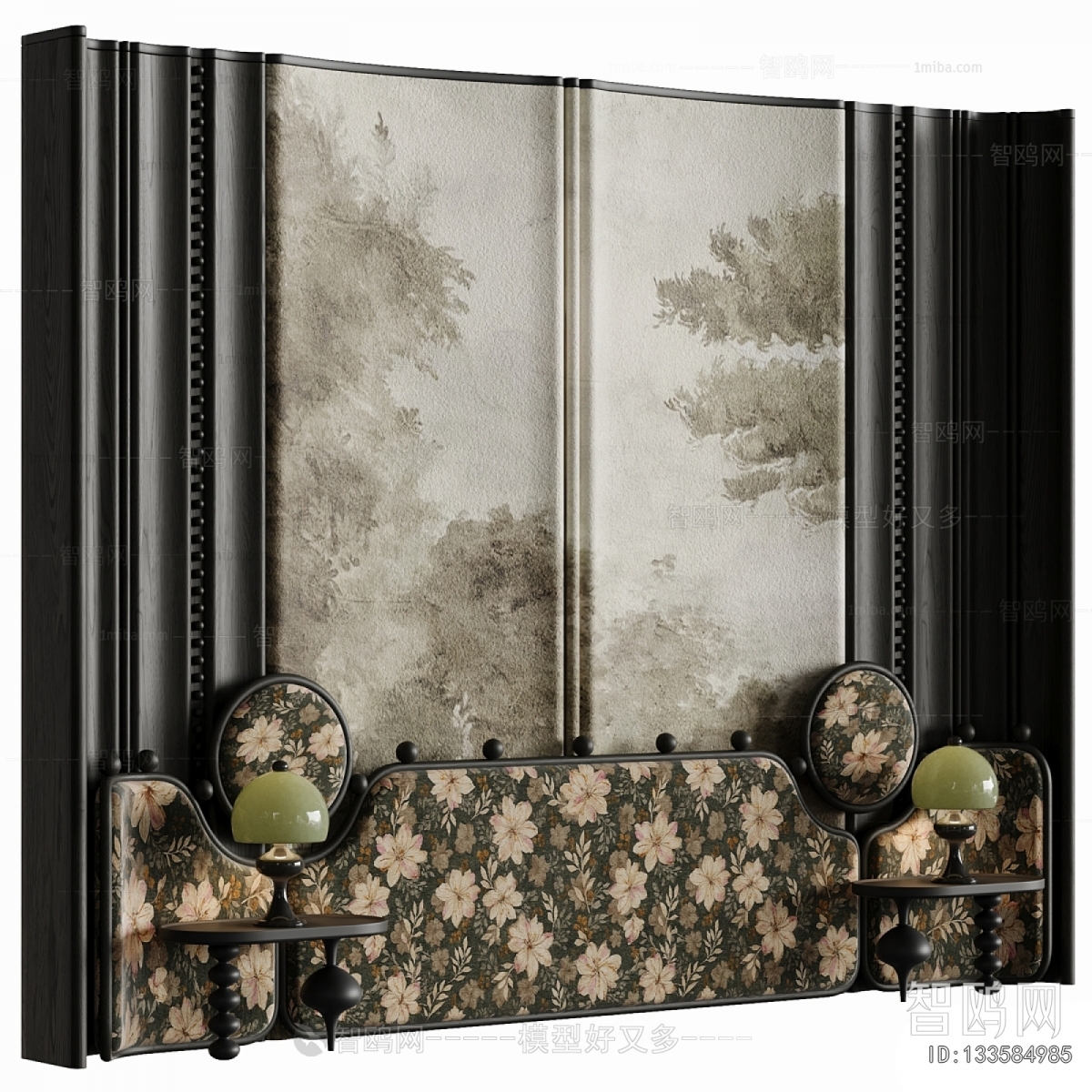 French Style TV Wall