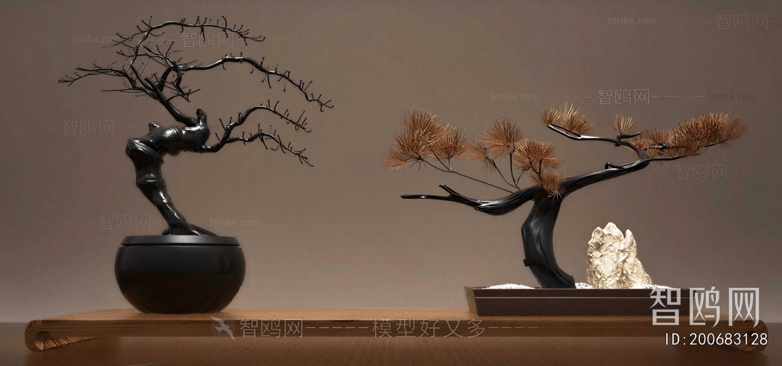 New Chinese Style Bonsai