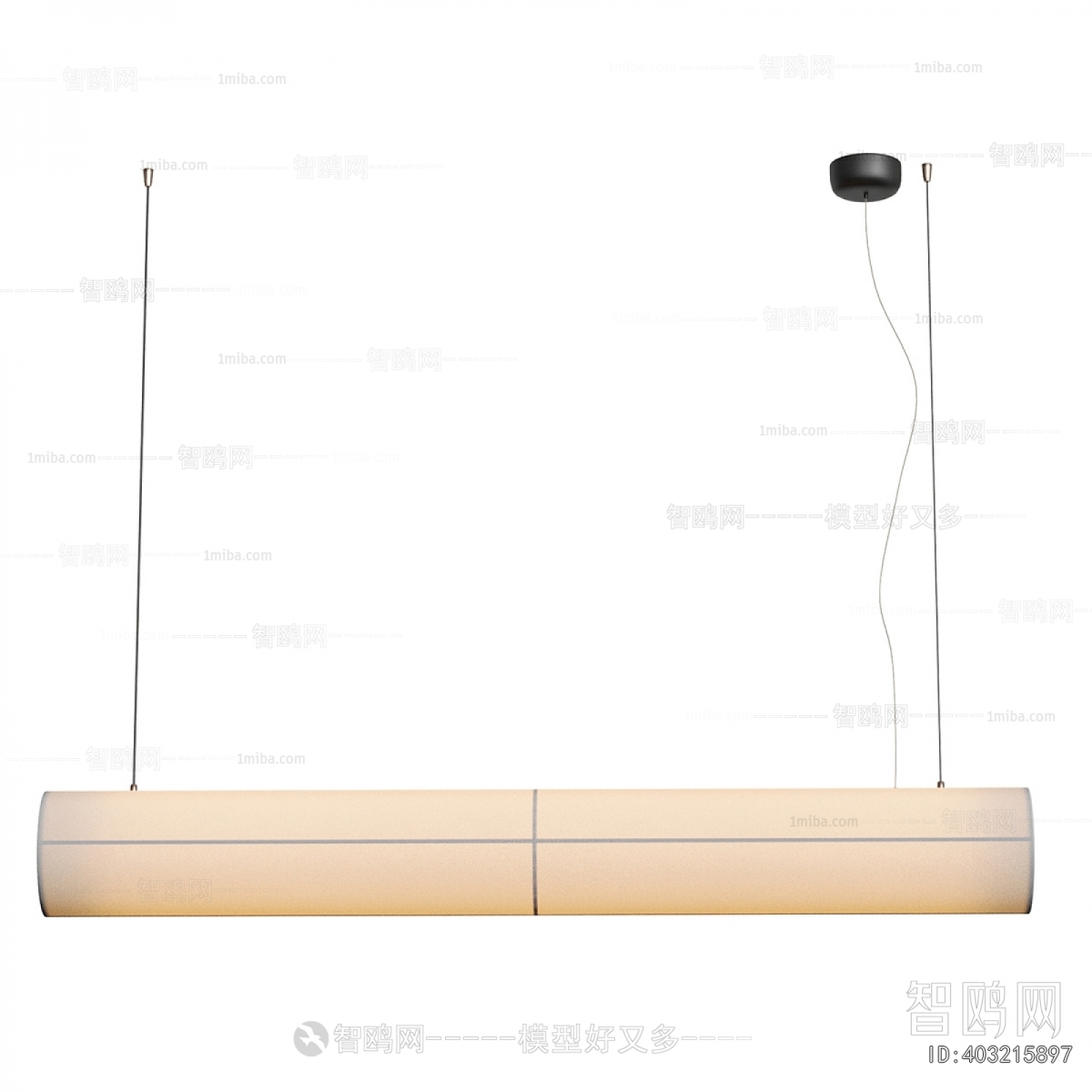 New Chinese Style Long Chandelier