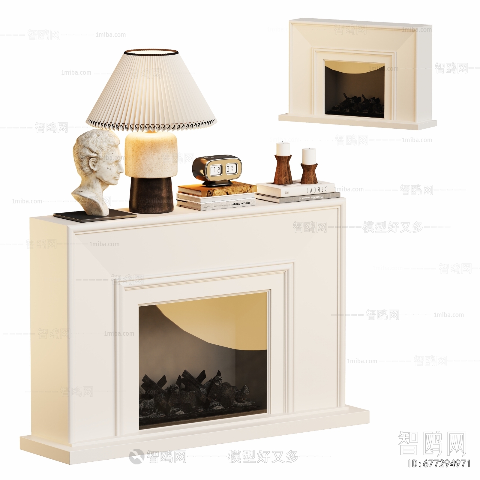French Style Fireplace
