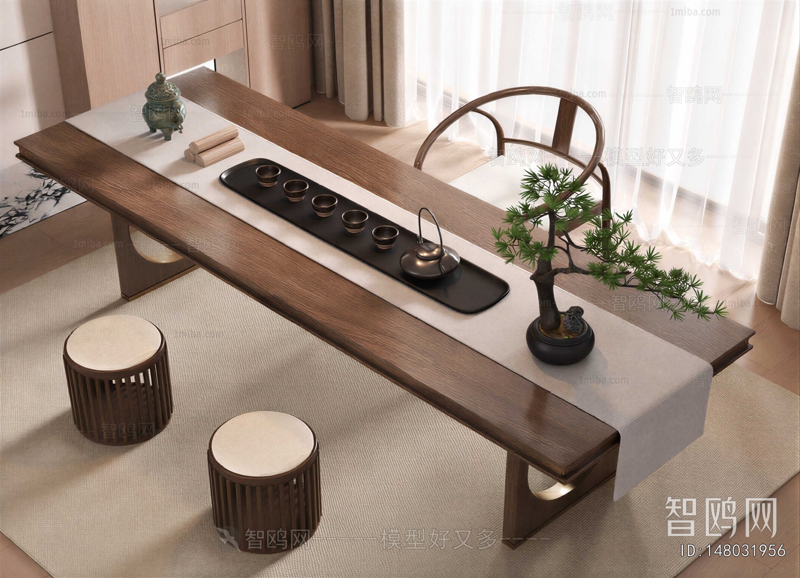 New Chinese Style Tea Tables And Chairs