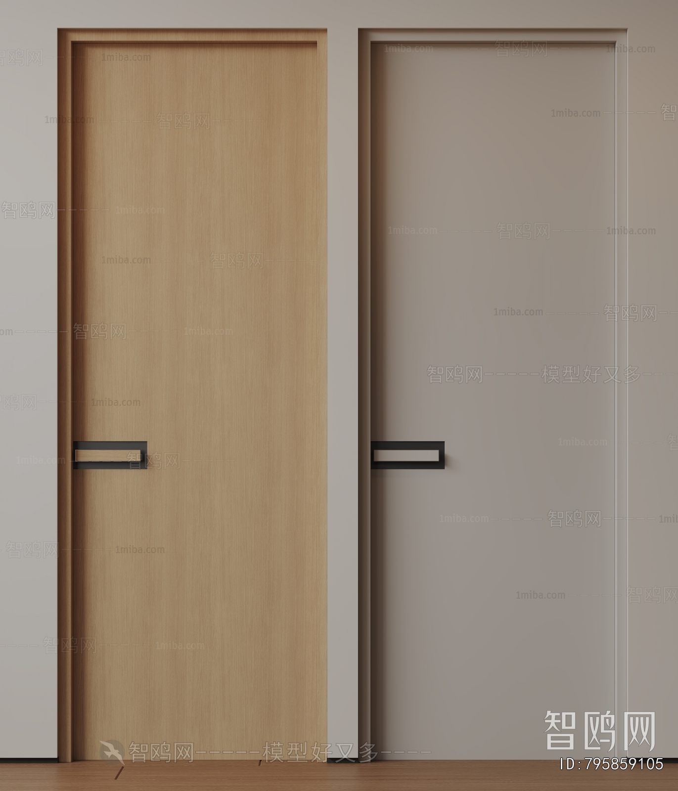 Modern Single Door