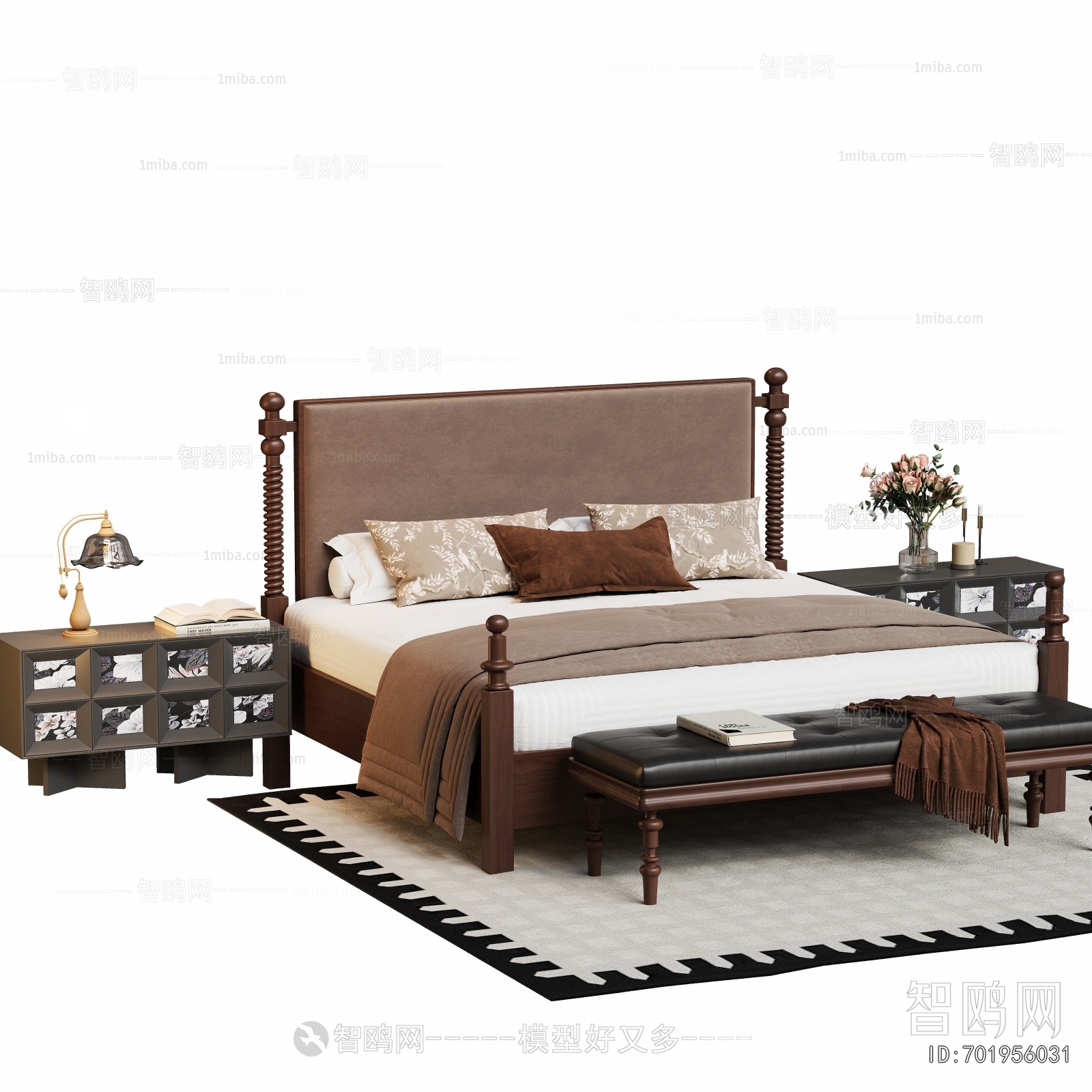 Modern Double Bed