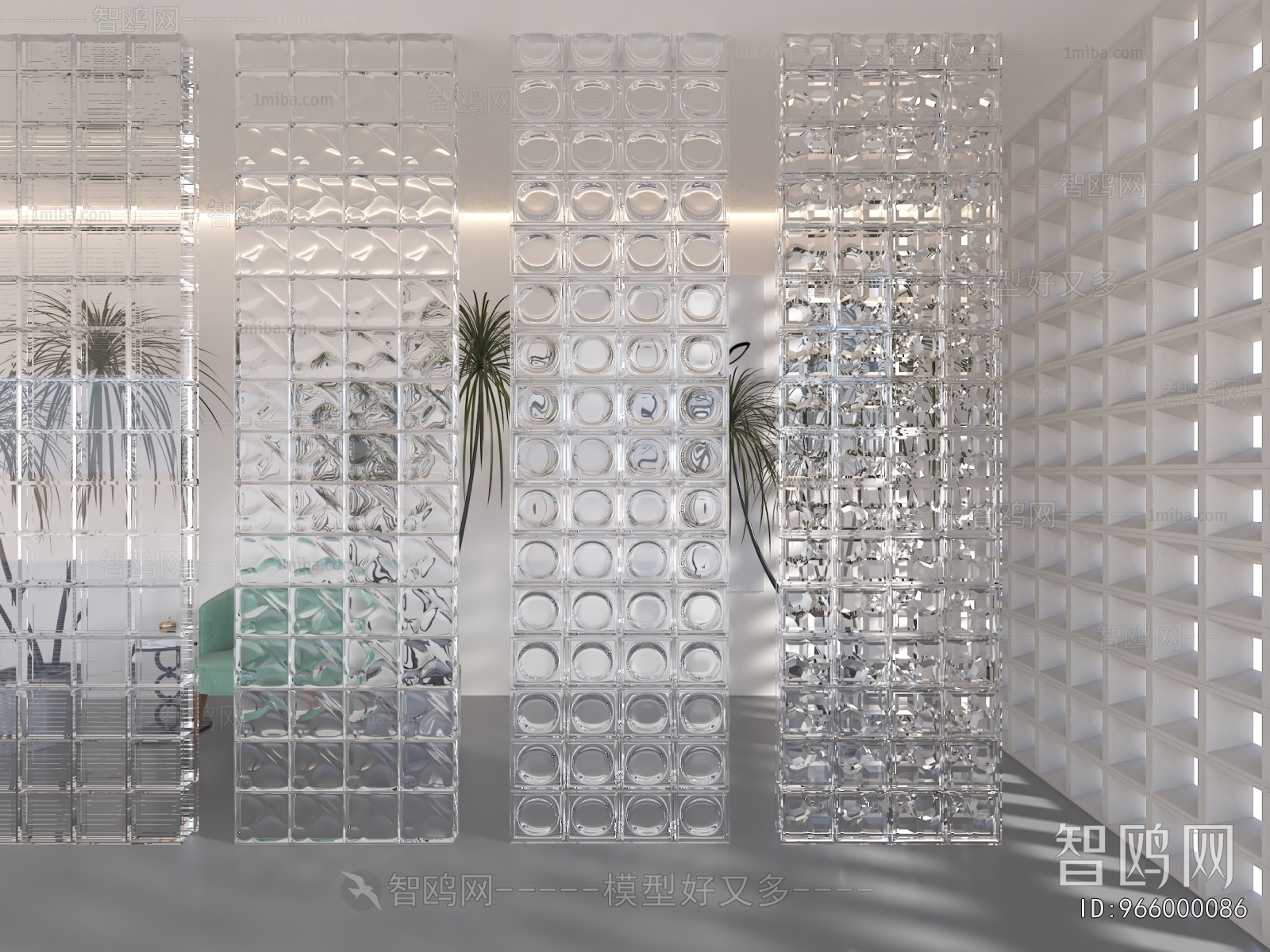 Modern Glass Screen Partition