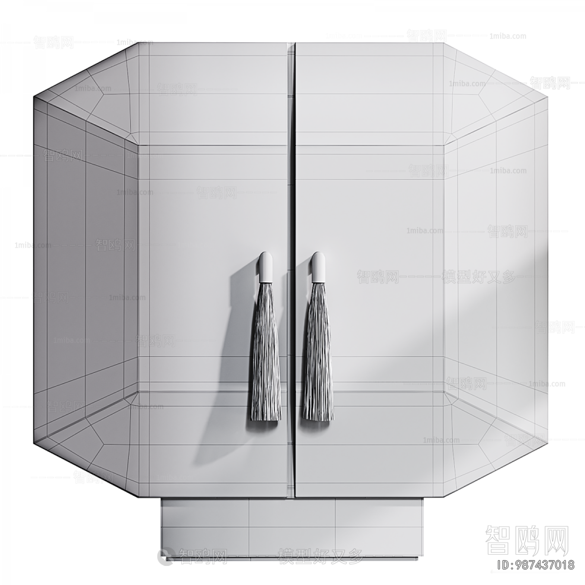 New Chinese Style Decorative Cabinet