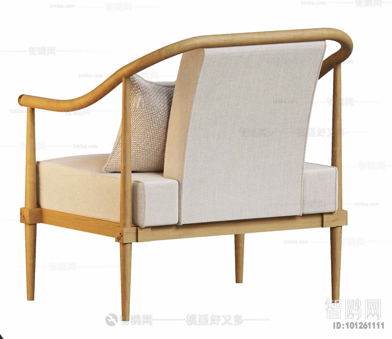 New Chinese Style Lounge Chair