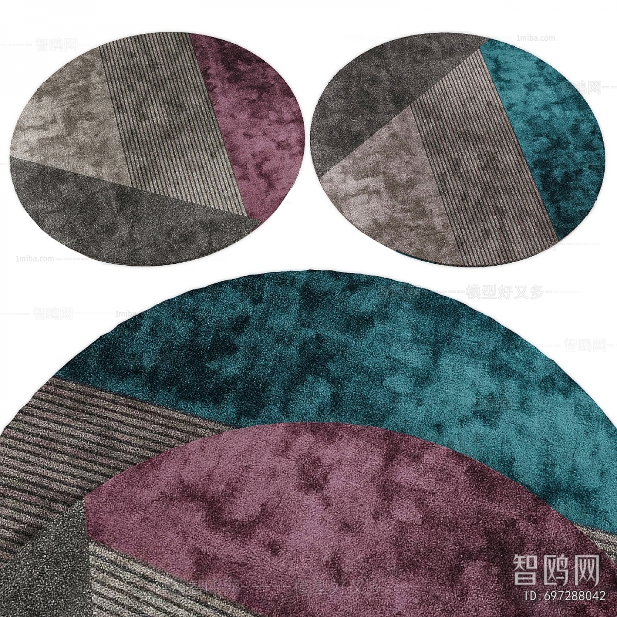 Modern Circular Carpet
