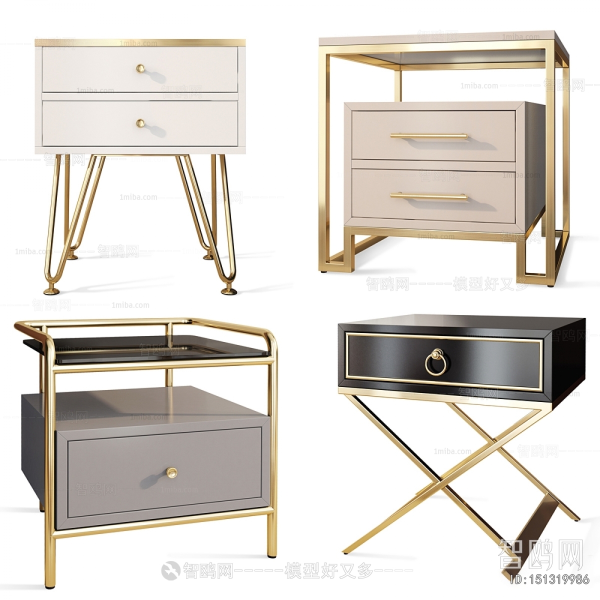 Modern Bedside Cupboard