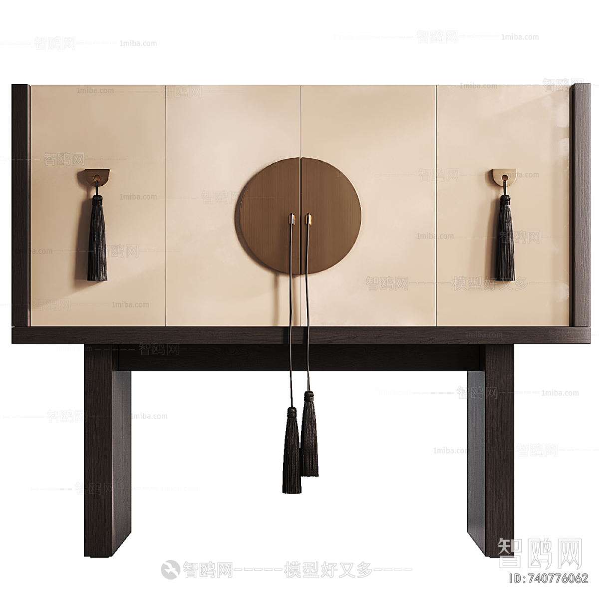 New Chinese Style Decorative Cabinet