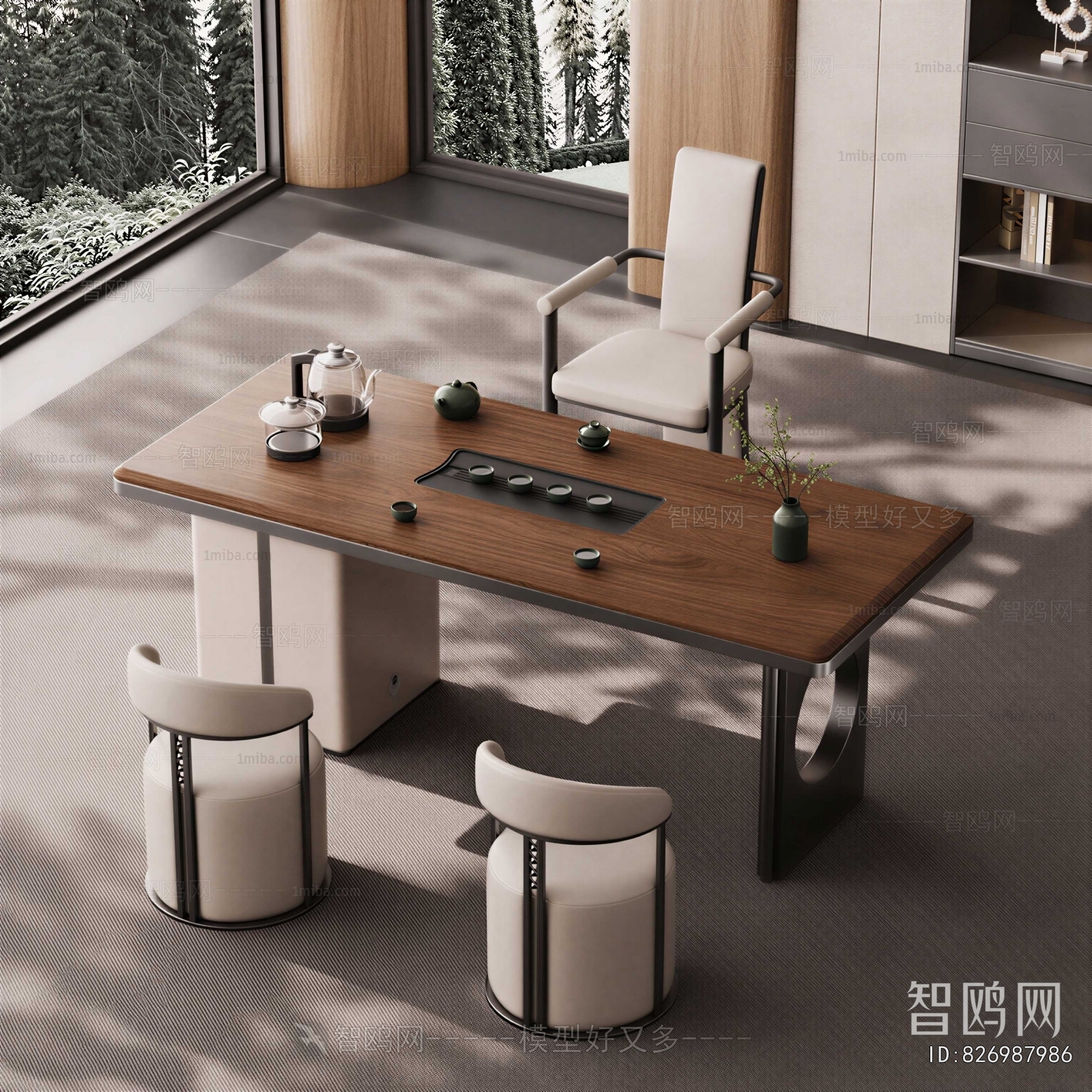 Modern Tea Tables And Chairs