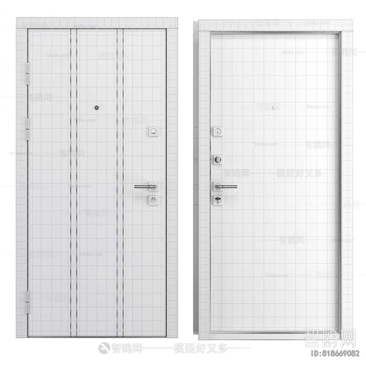 Modern Entrance Door