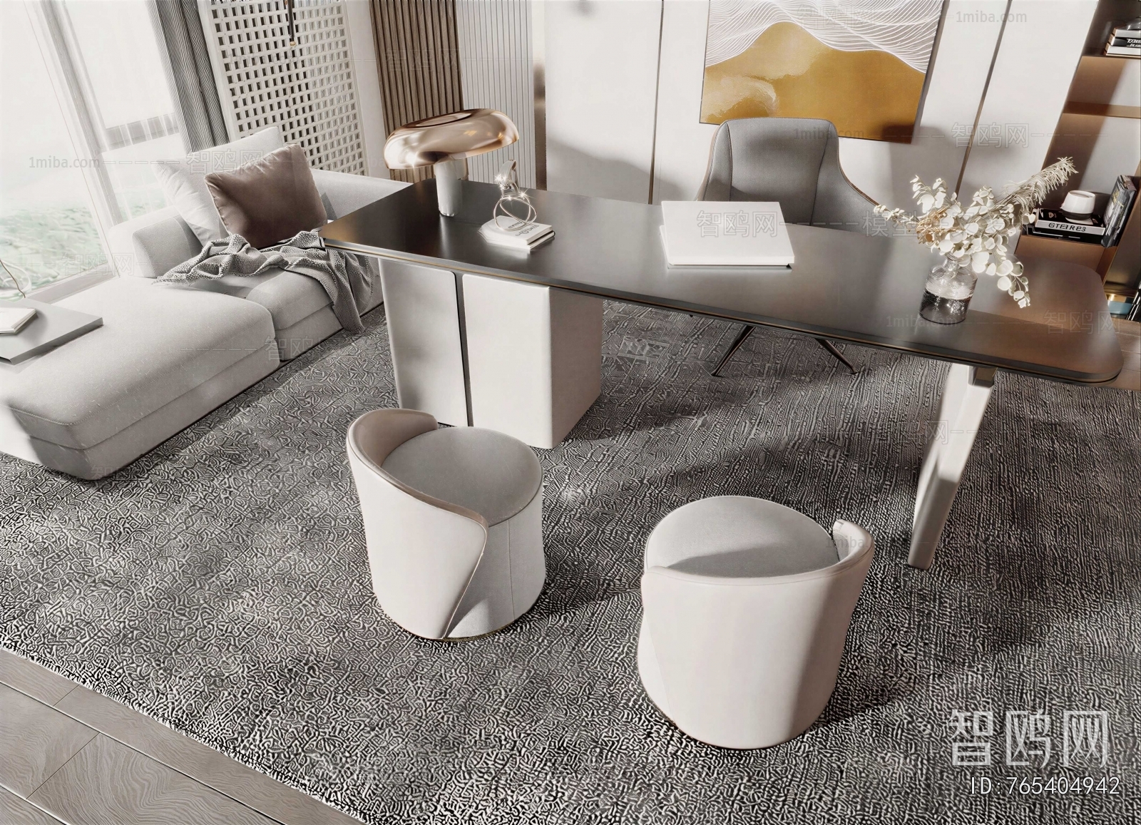 Modern Computer Desk And Chair