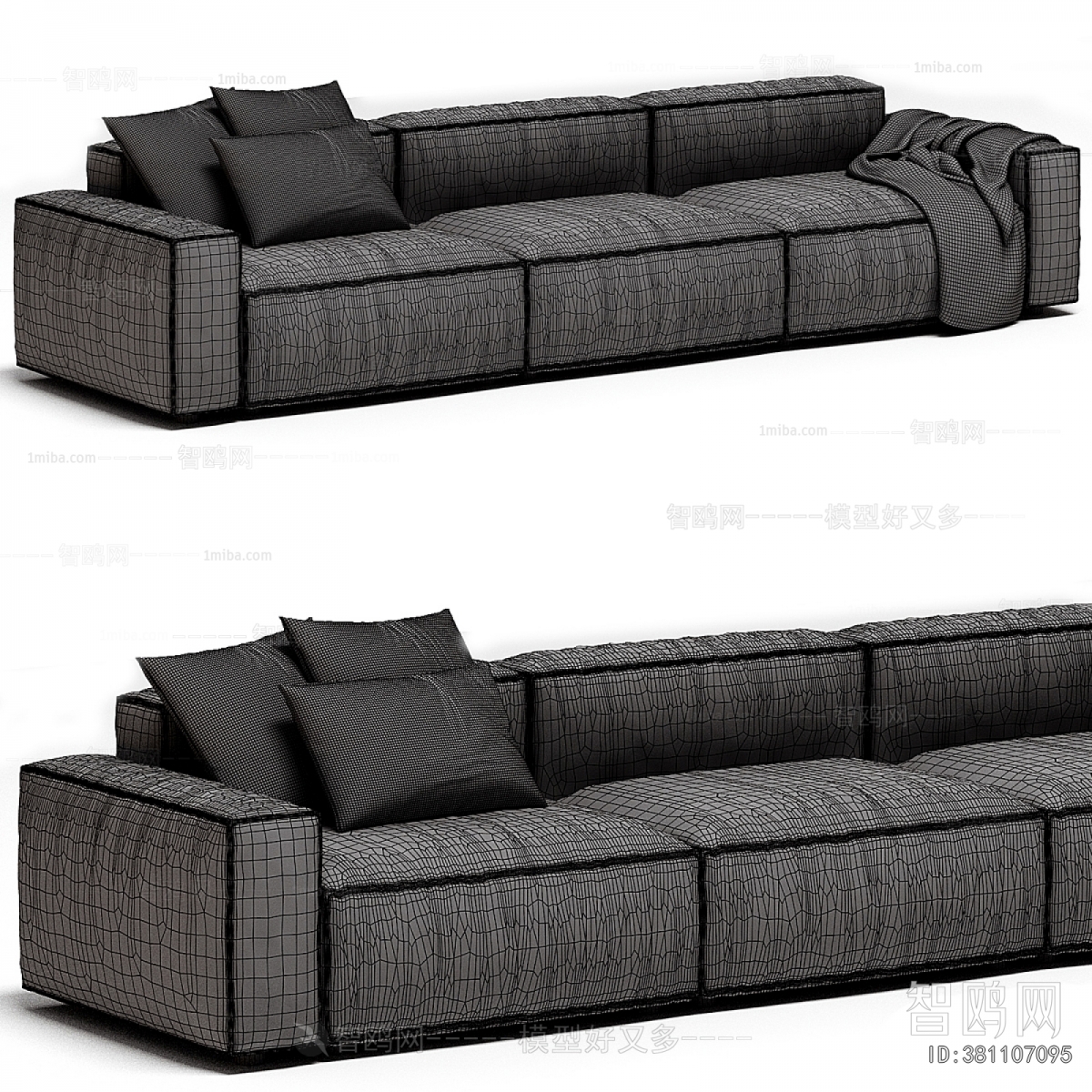 Modern Three-seat Sofa