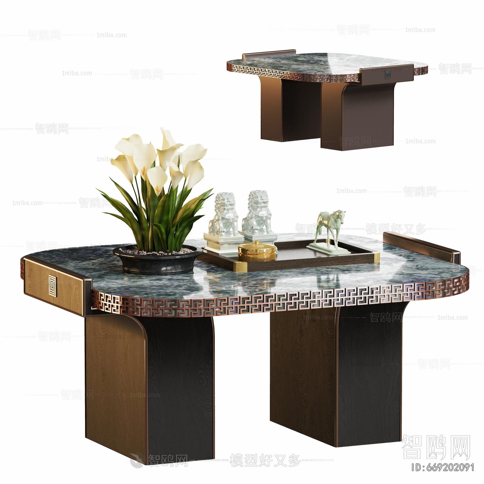 New Chinese Style Coffee Table