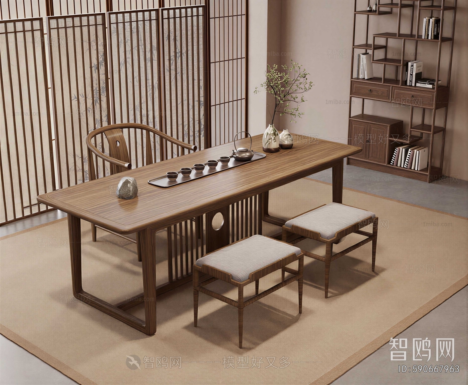 New Chinese Style Tea Tables And Chairs