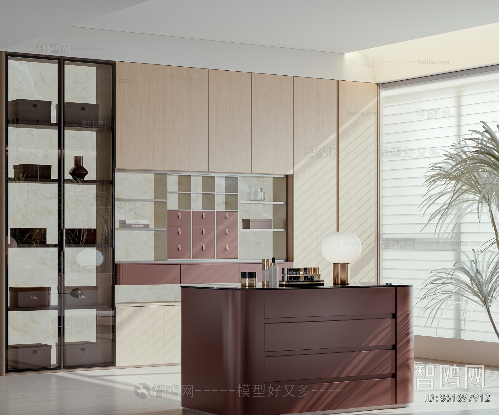 Modern Clothes Storage Area