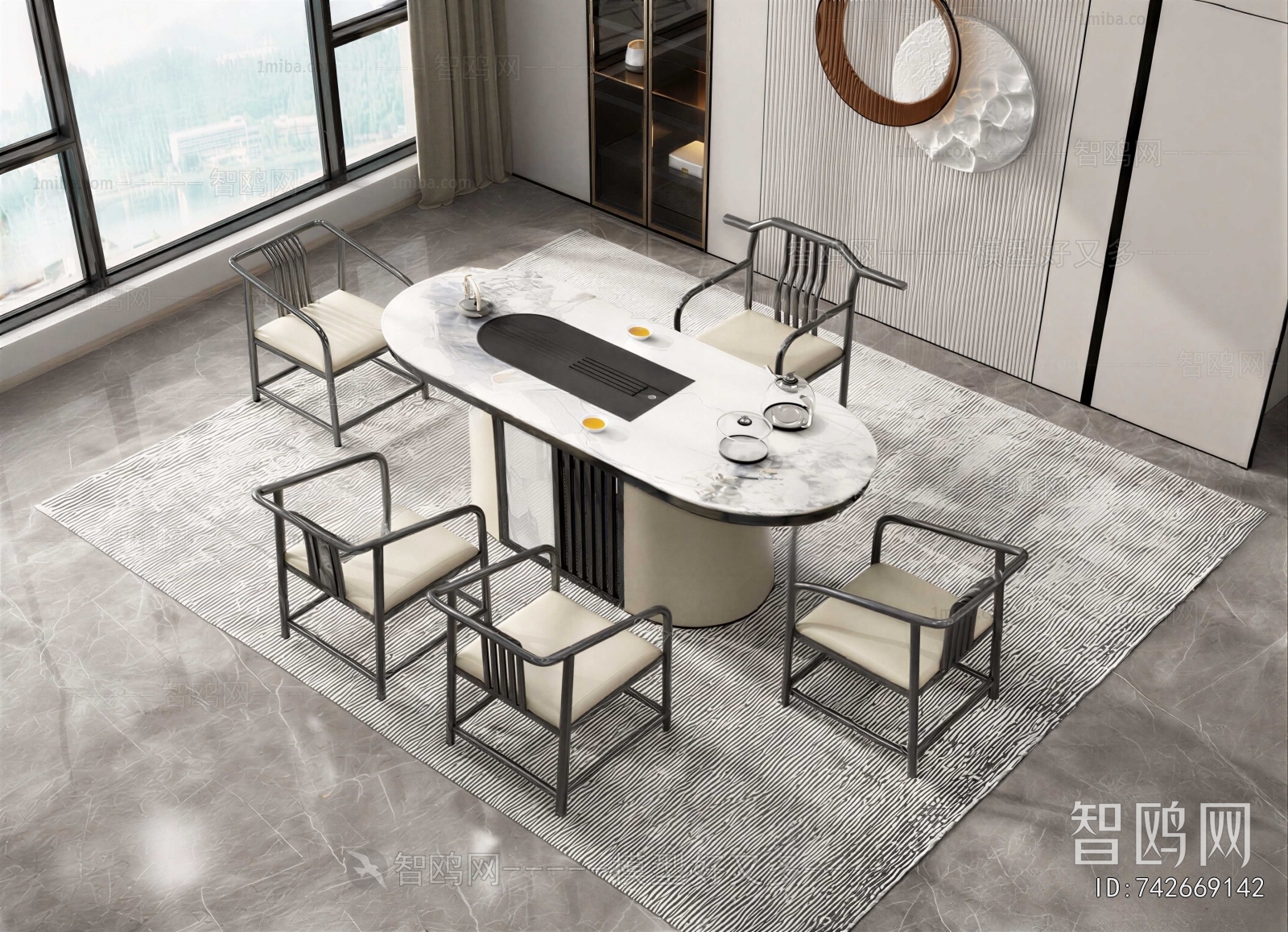 New Chinese Style Tea Tables And Chairs