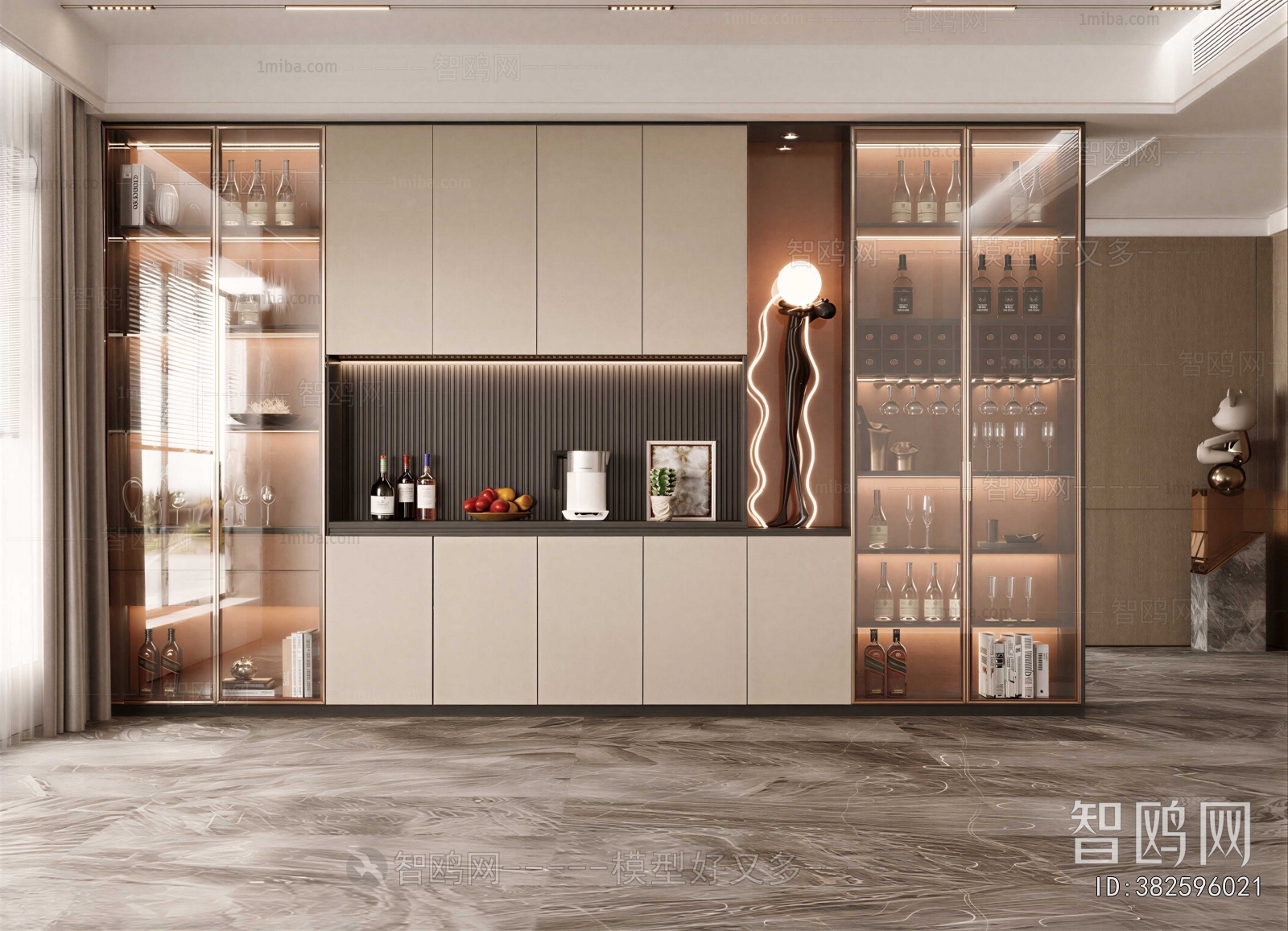 Modern Wine Cabinet